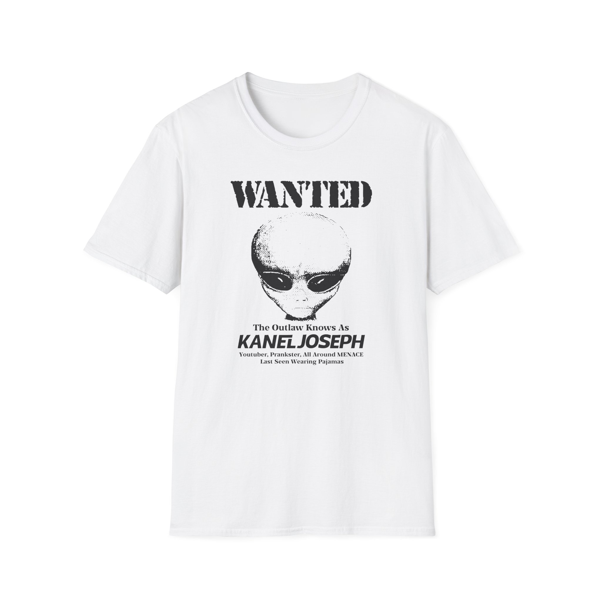 Kanel Joseph Wanted Alien Unisex Softstyle T-Shirt