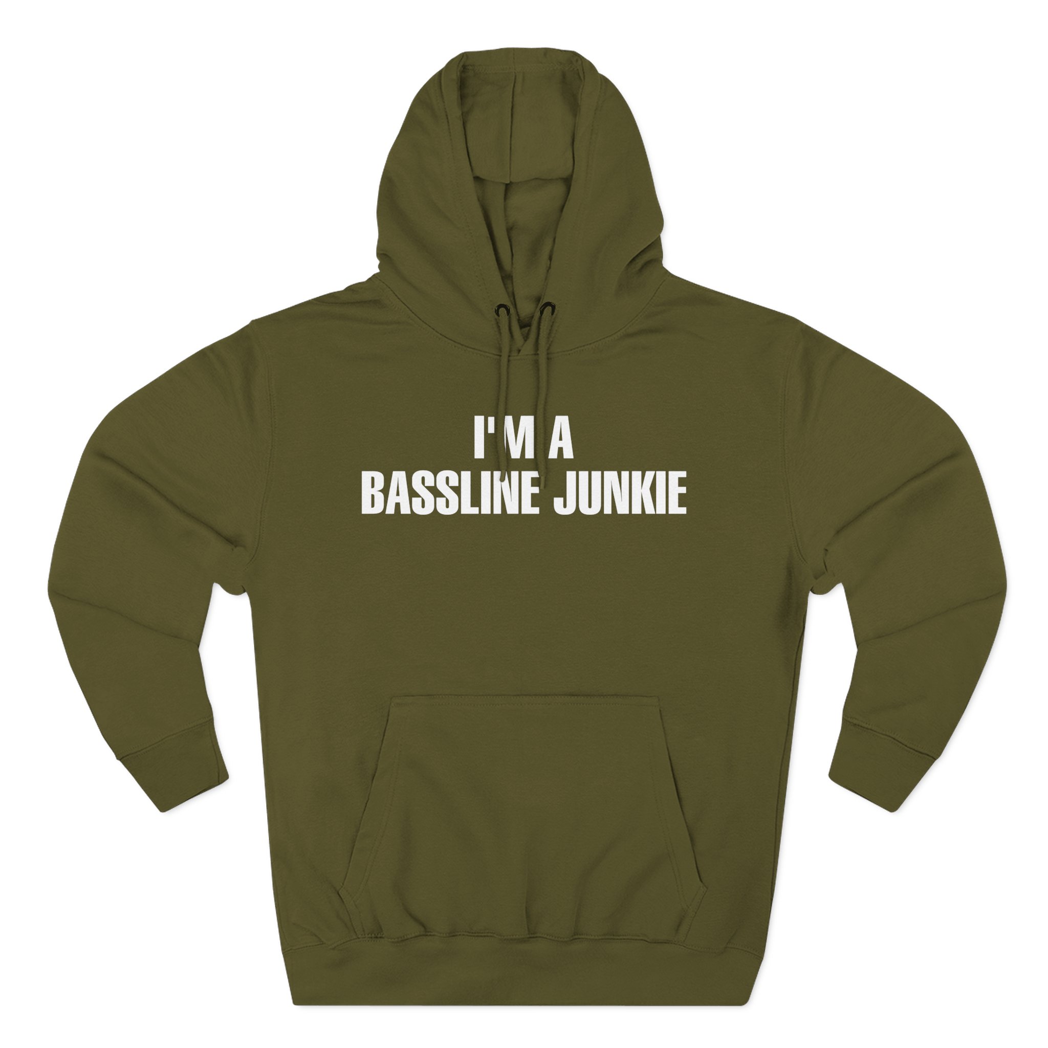 Dizzee Rascal I'm a Bassline Junkie Three-Panel Fleece Hoodie
