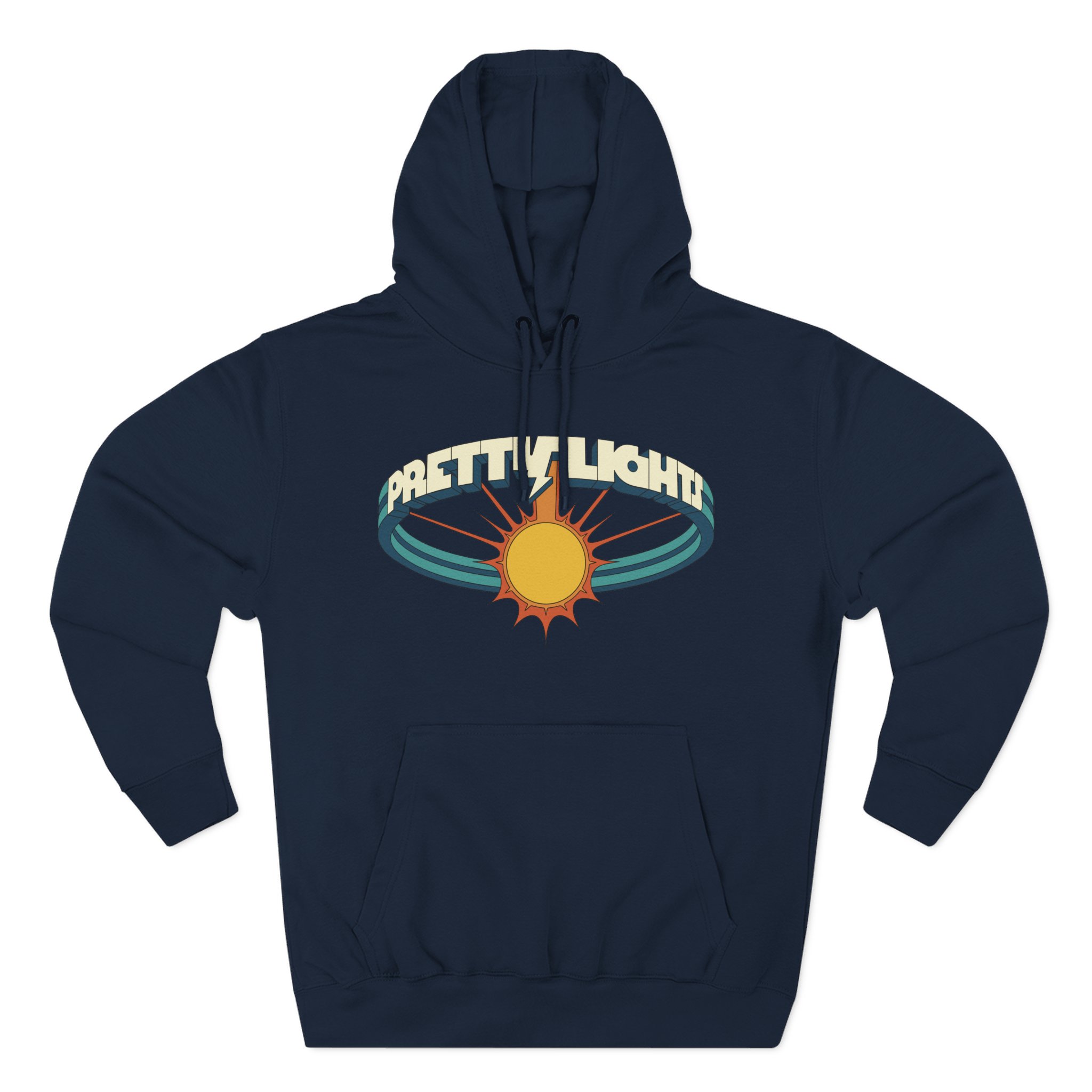 Pretty Lights Portal Three-Panel Fleece Hoodie