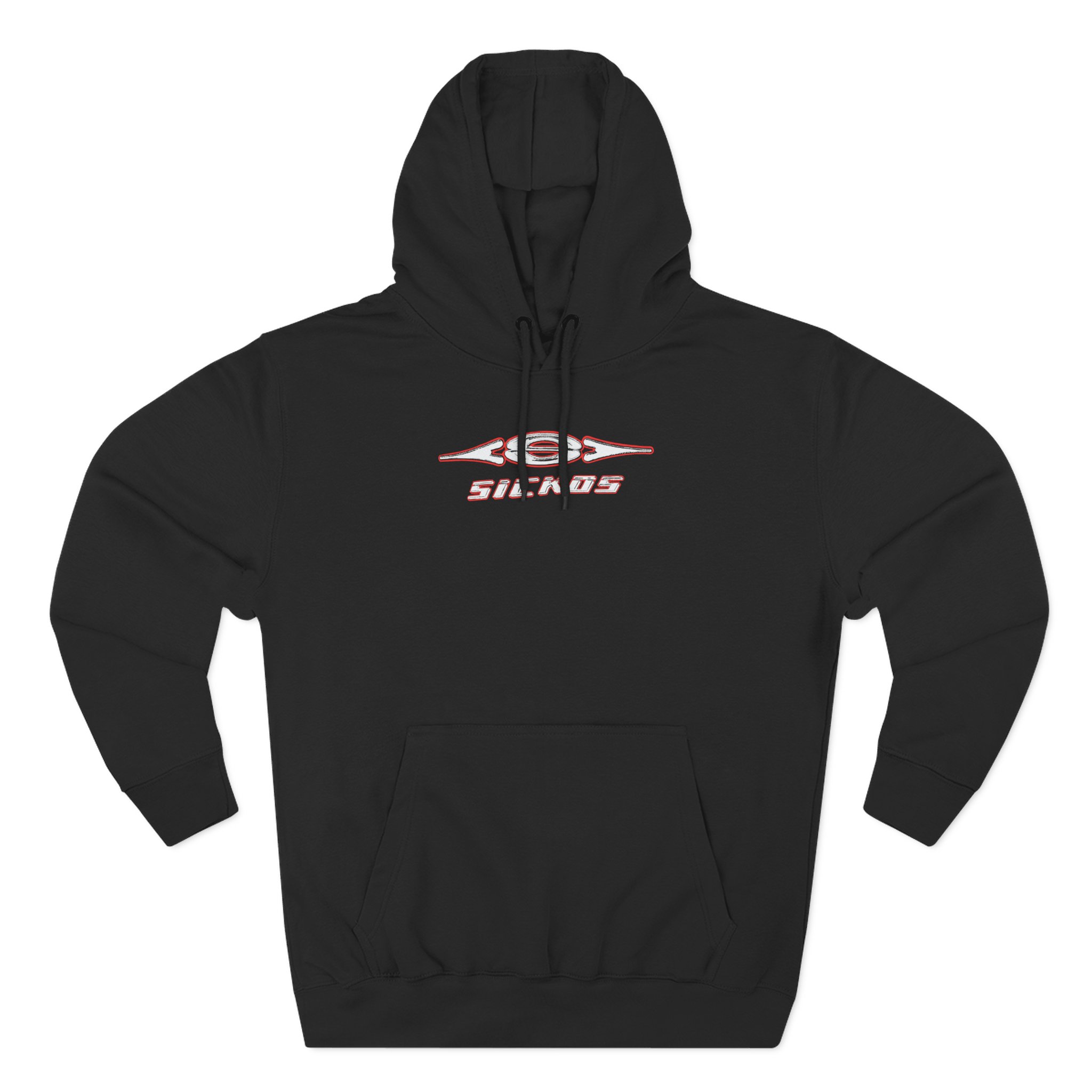 Sickos Three-Panel Fleece Hoodie