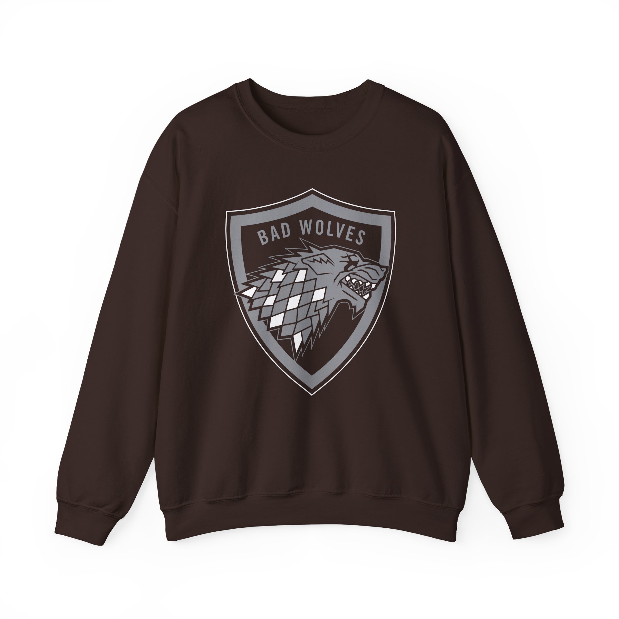 Bad Wolves Wolf Shield Unisex Heavy Blendâ„¢ Crewneck Sweatshirt