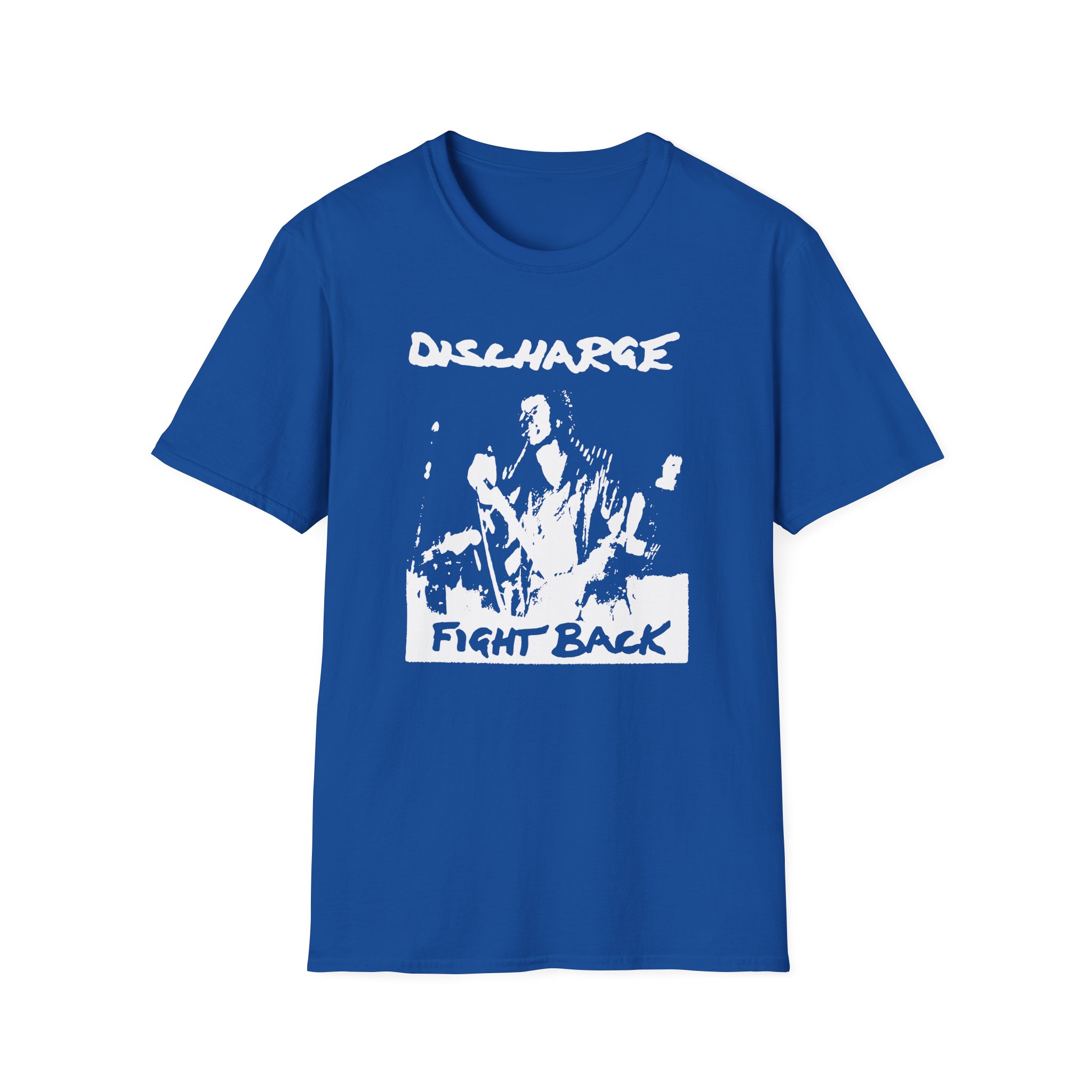 Discharge Fight Back Unisex Softstyle T-Shirt