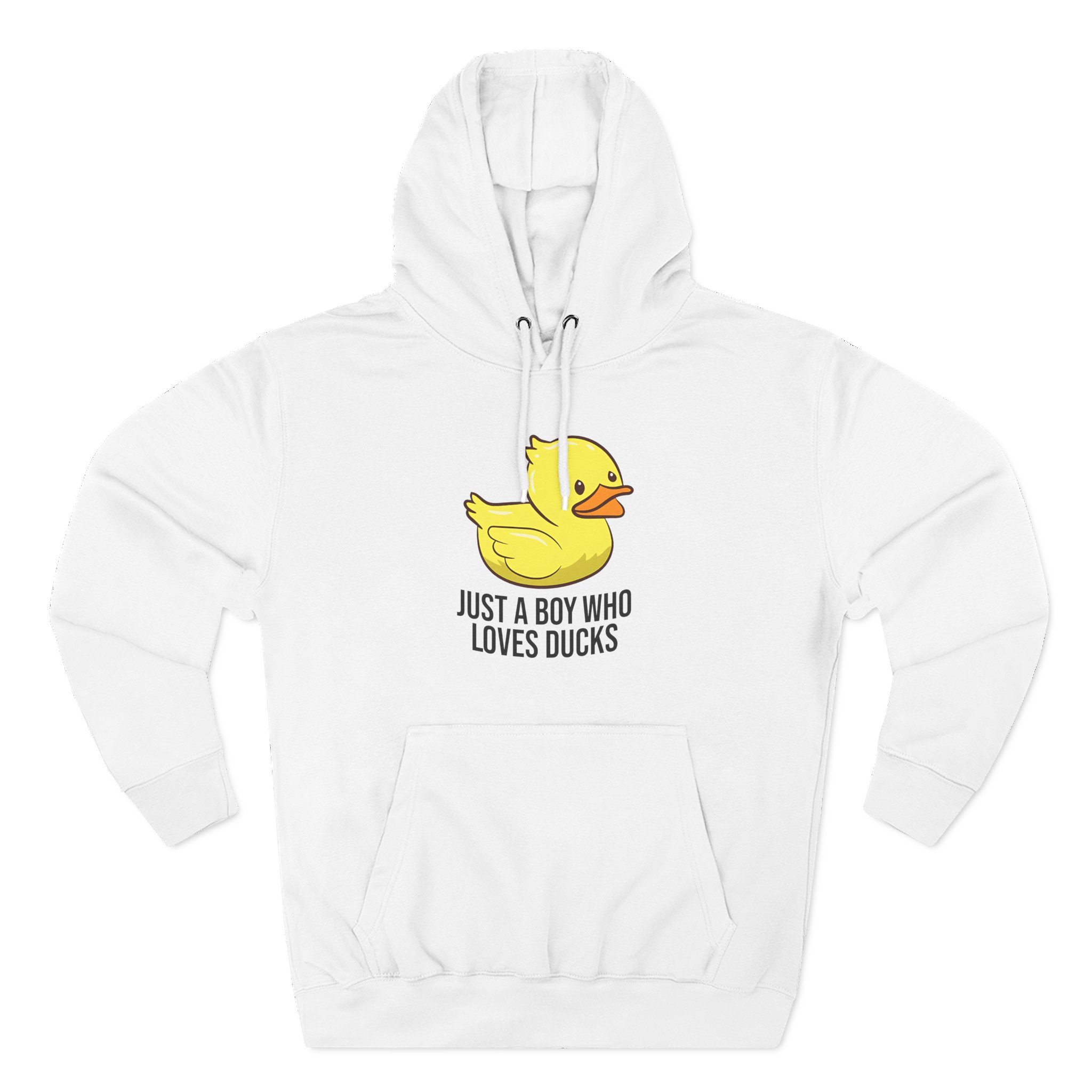 Duckboy Three-Panel Fleece Hoodie