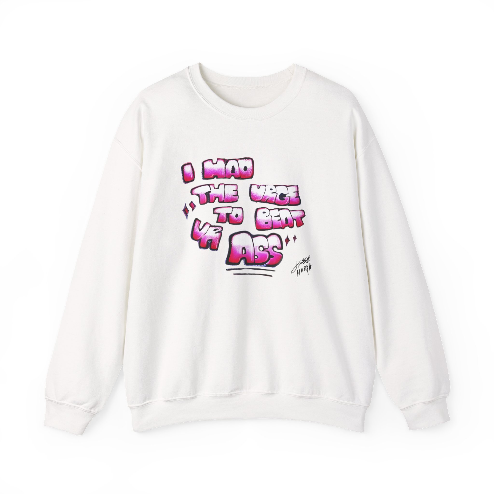 Jessie Murph Beat Ya Ass Unisex Heavy Blendâ„¢ Crewneck Sweatshirt