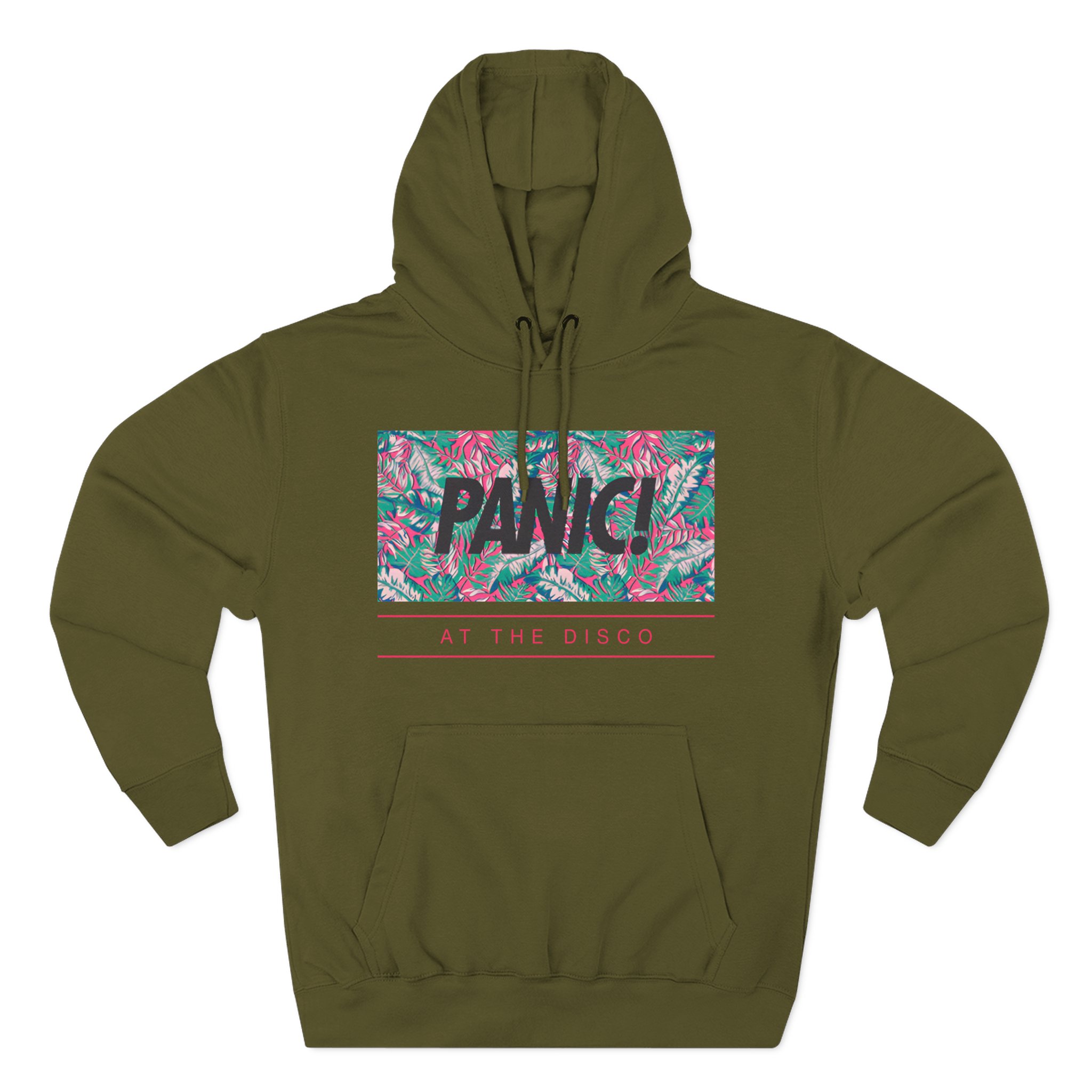 Panic at the Disco Floral Three-Panel Fleece Hoodie