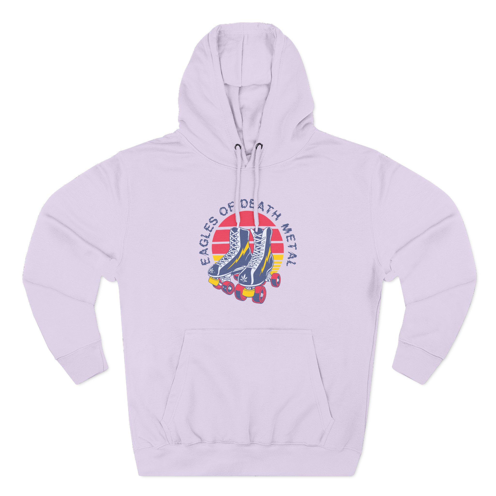 Eagles of Death Metal Skates Three-Panel Fleece Hoodie