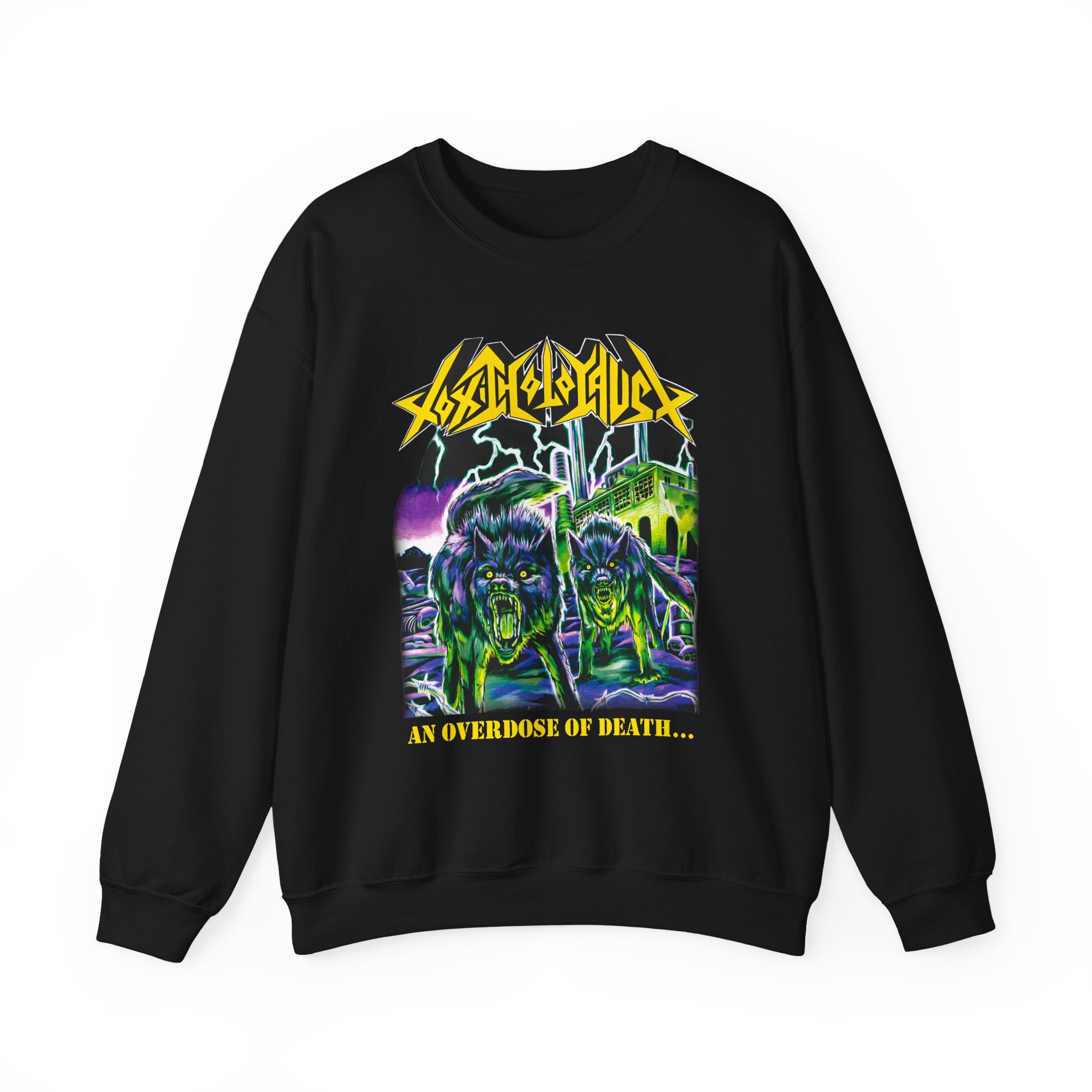 Toxic Holocaust Overdose Unisex Heavy Blendâ„¢ Crewneck Sweatshirt