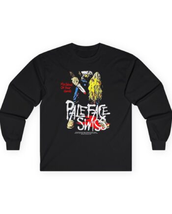 Paleface My Blood on Your Hands Washed Out Unisex Ultra Cotton Long Sleeve Tee