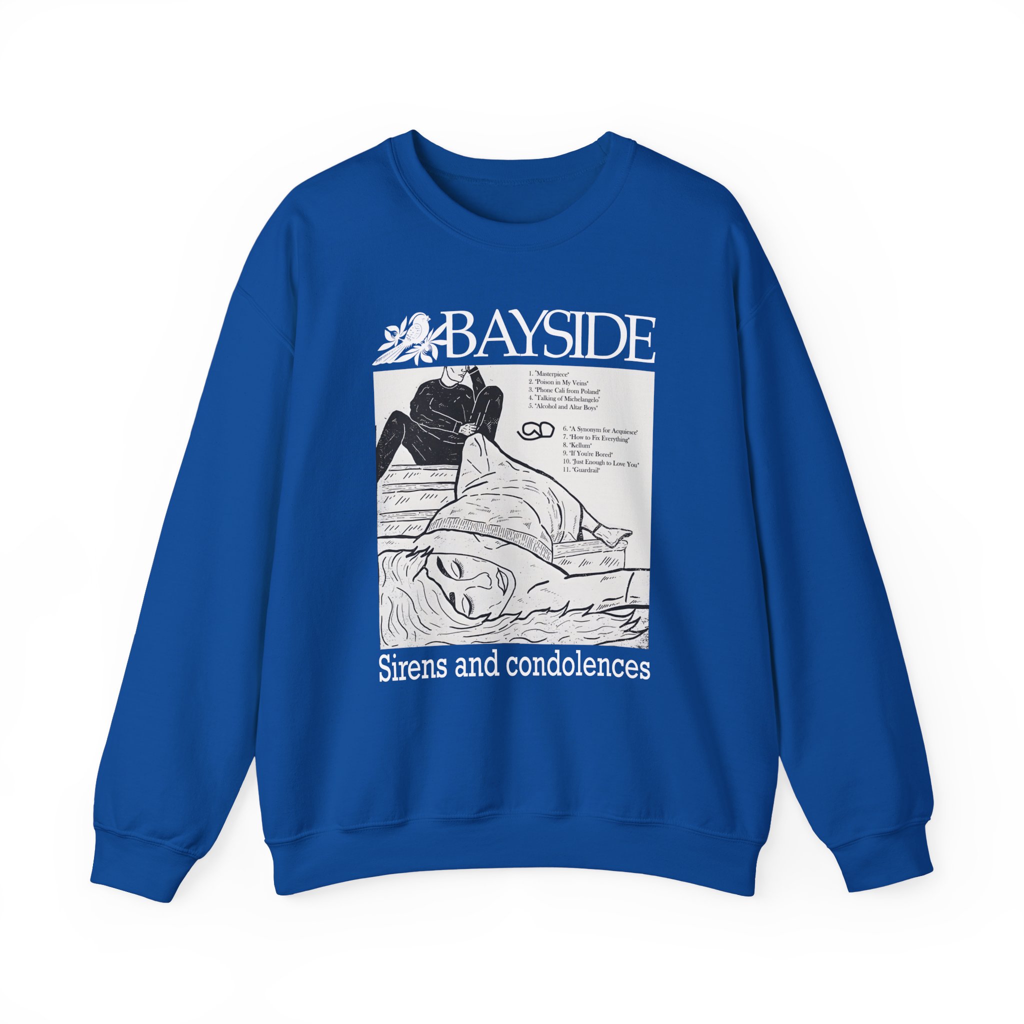 Bayside Sirens and Condolences Unisex Heavy Blendâ„¢ Crewneck Sweatshirt