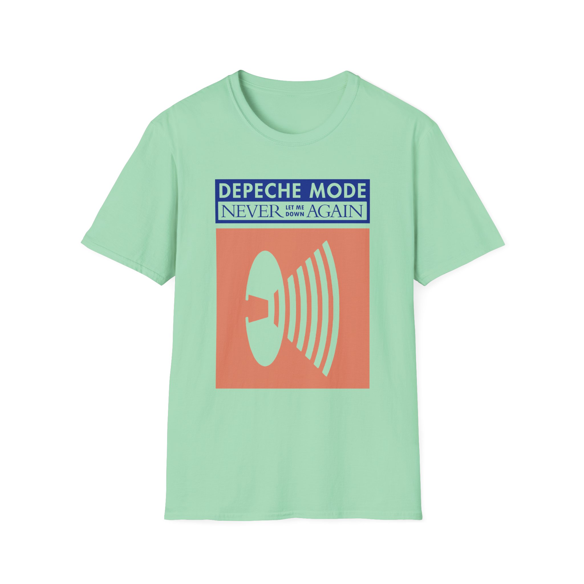 Depeche Mode Never Let Me Down Again Unisex Softstyle T-Shirt