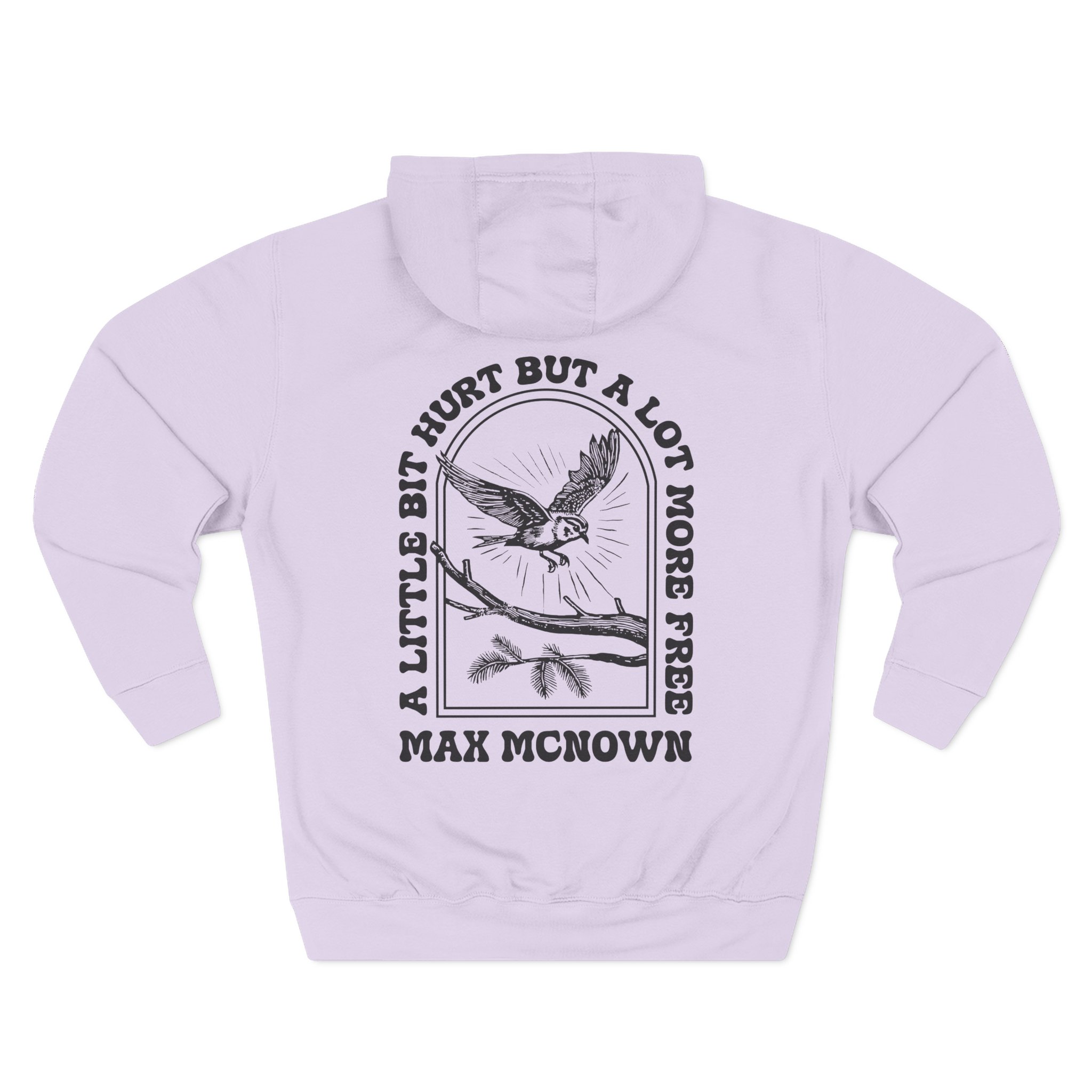 Max Mcnown a Lot More Free Three-Panel Fleece Hoodie