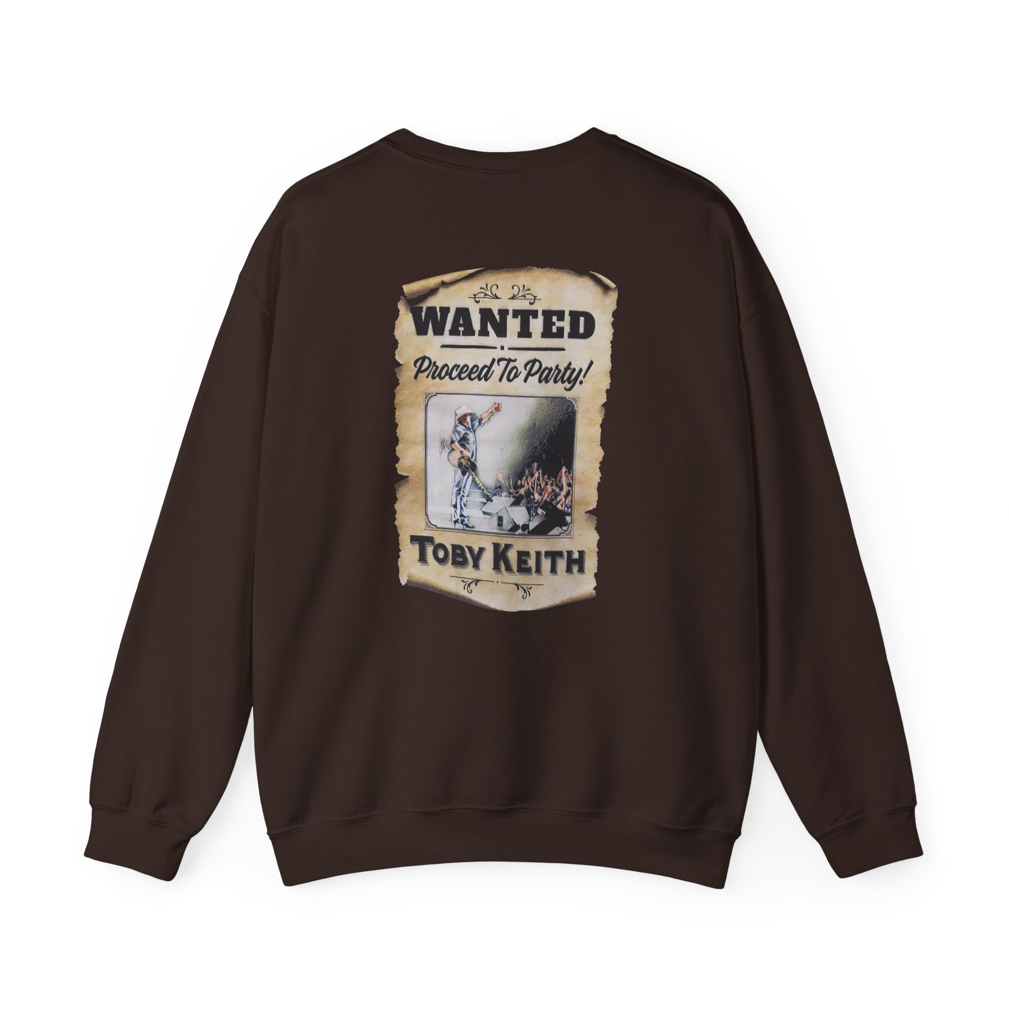 Toby Keith Proceed to Party Unisex Heavy Blendâ„¢ Crewneck Sweatshirt