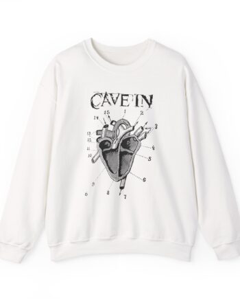 Cave in Classic Heart Unisex Heavy Blend™ Crewneck Sweatshirt