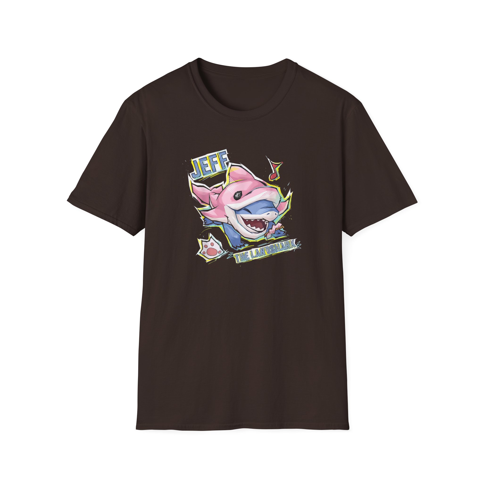 Jeff the Land Shark Unisex Softstyle T-Shirt