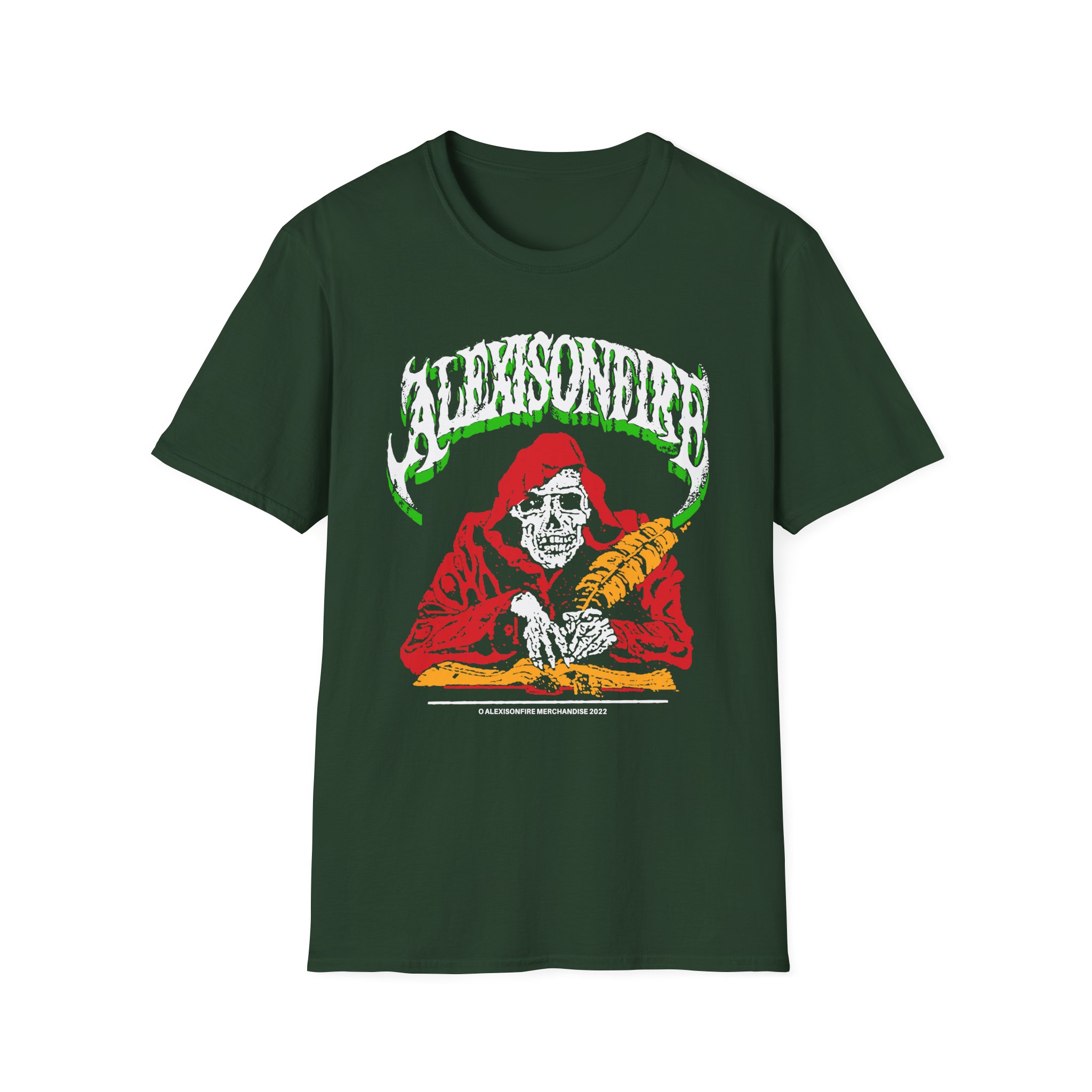 Alexisonfire Skelwrite Unisex Softstyle T-Shirt