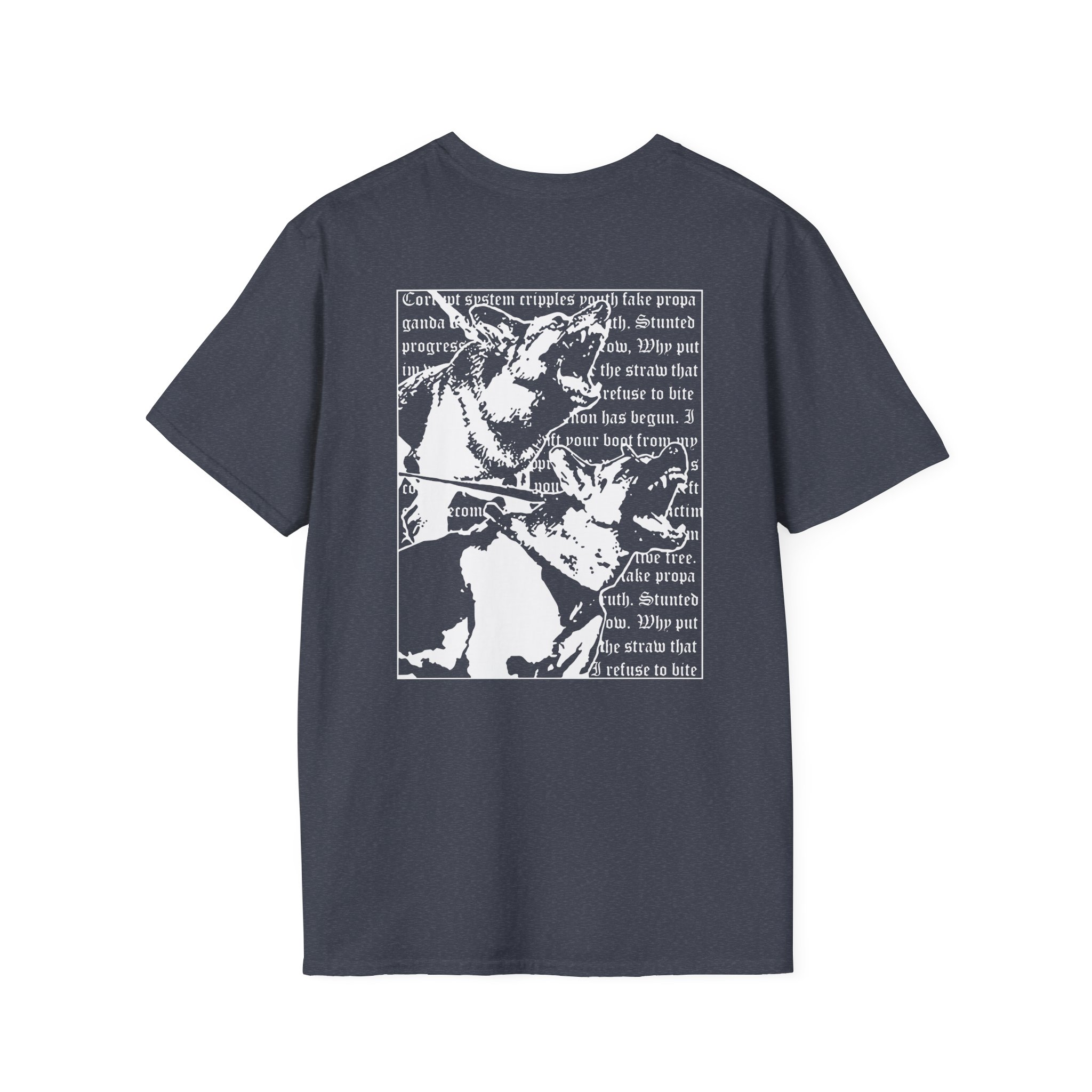 Jesus Piece Tortured Unisex Softstyle T-Shirt