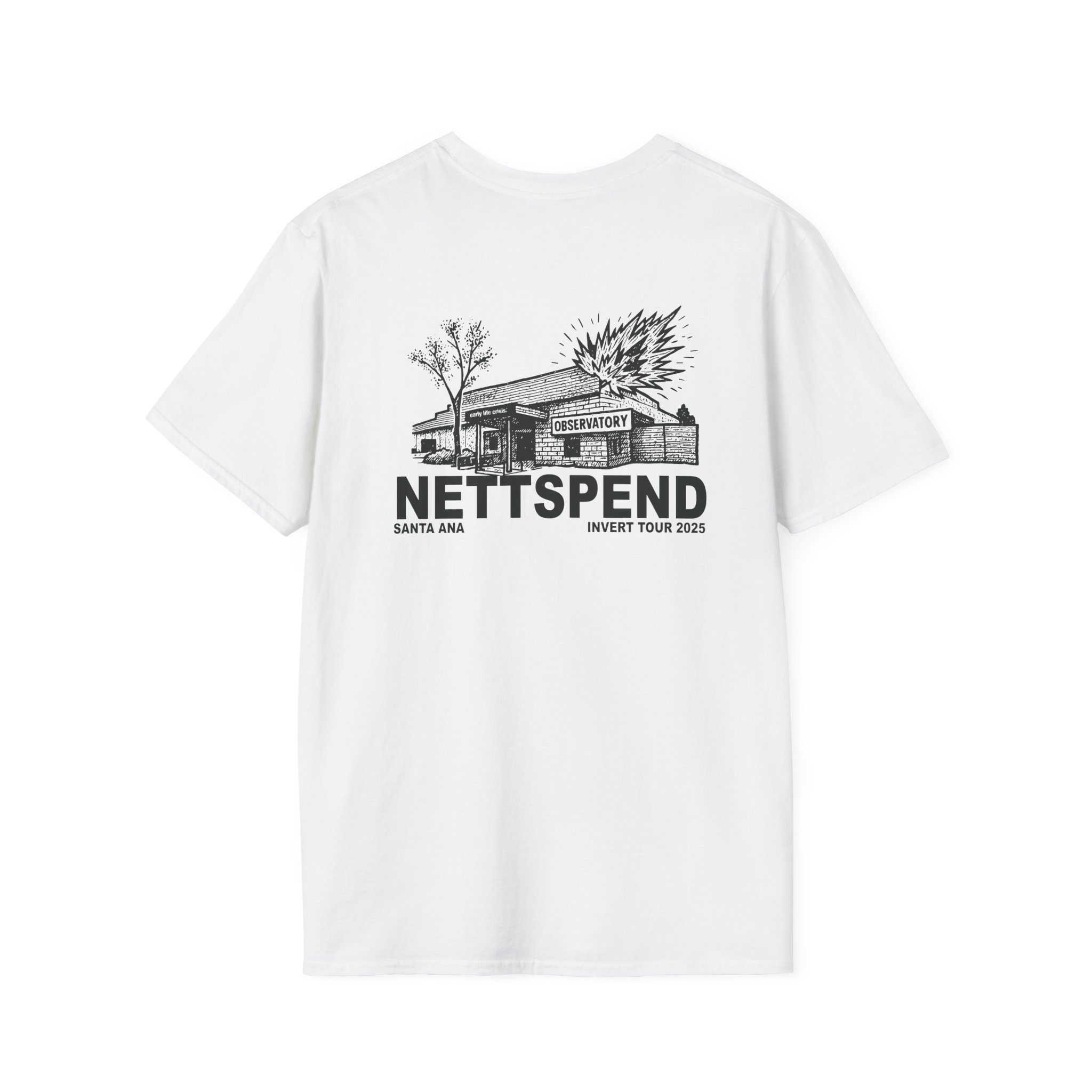 Nettspend Santa Ana Unisex Softstyle T-Shirt