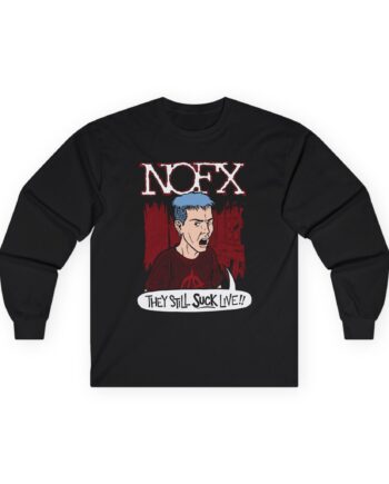 Nofx Jstill Suck Unisex Ultra Cotton Long Sleeve Tee