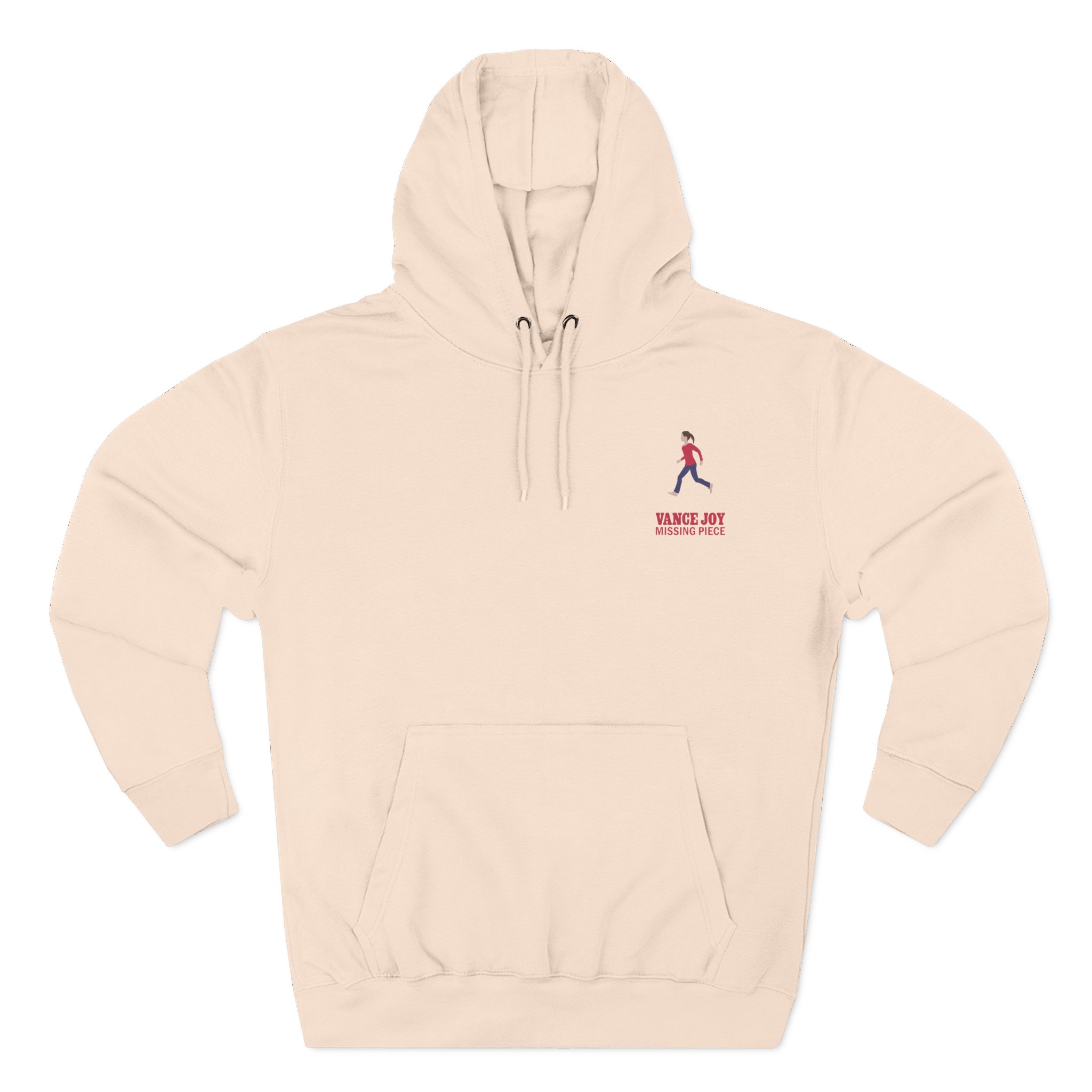 Vance Joy Running Girl Three-Panel Fleece Hoodie