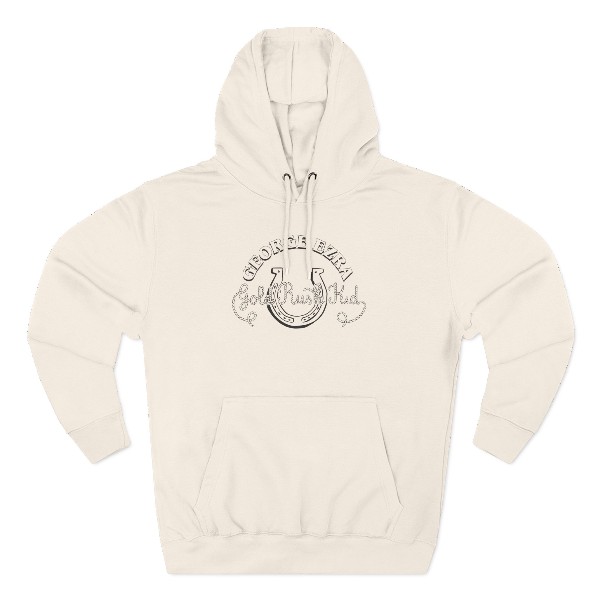 George Ezra Gold Rush Kid Horse Shoe Three-Panel Fleece Hoodie
