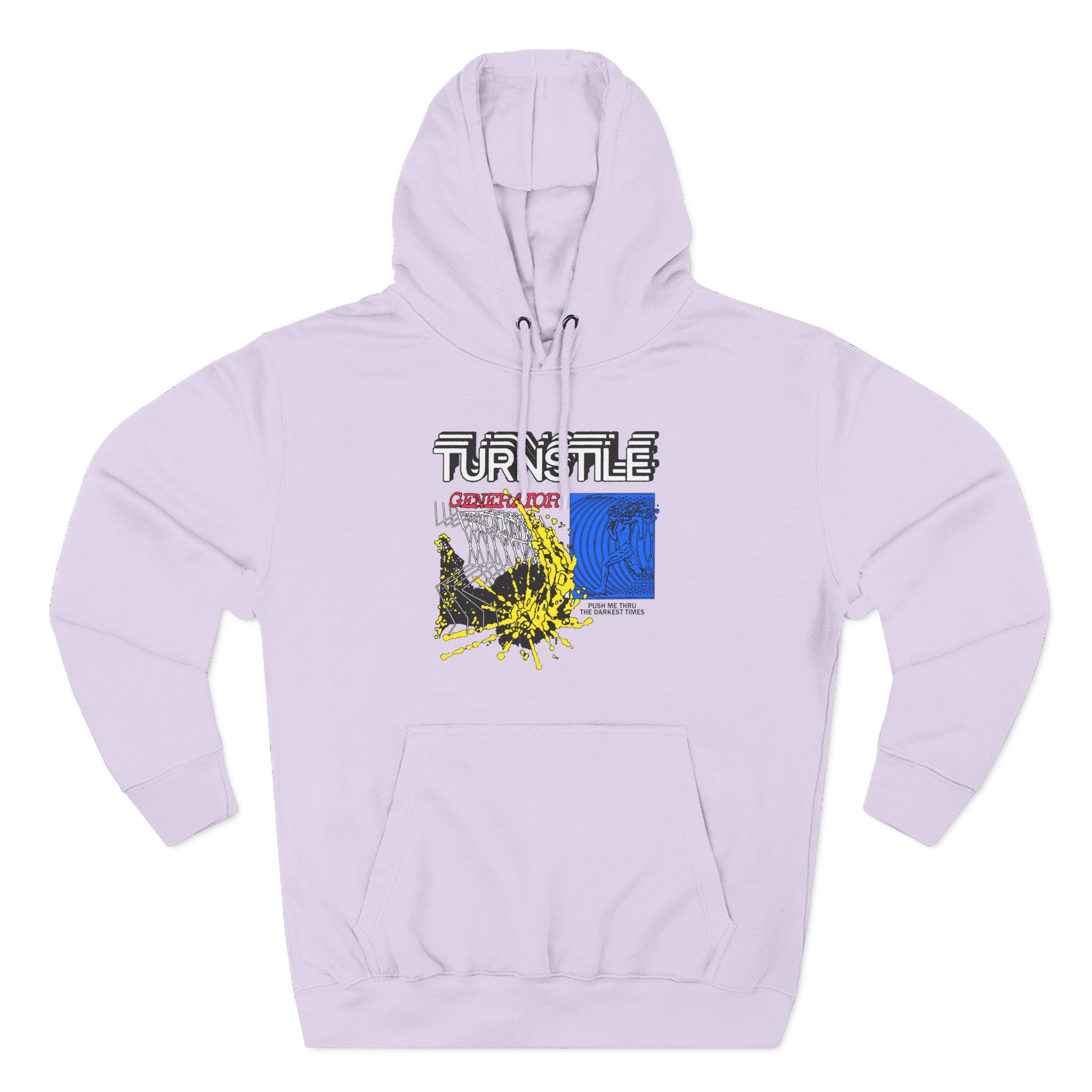 Turnstile Generator Three-Panel Fleece Hoodie
