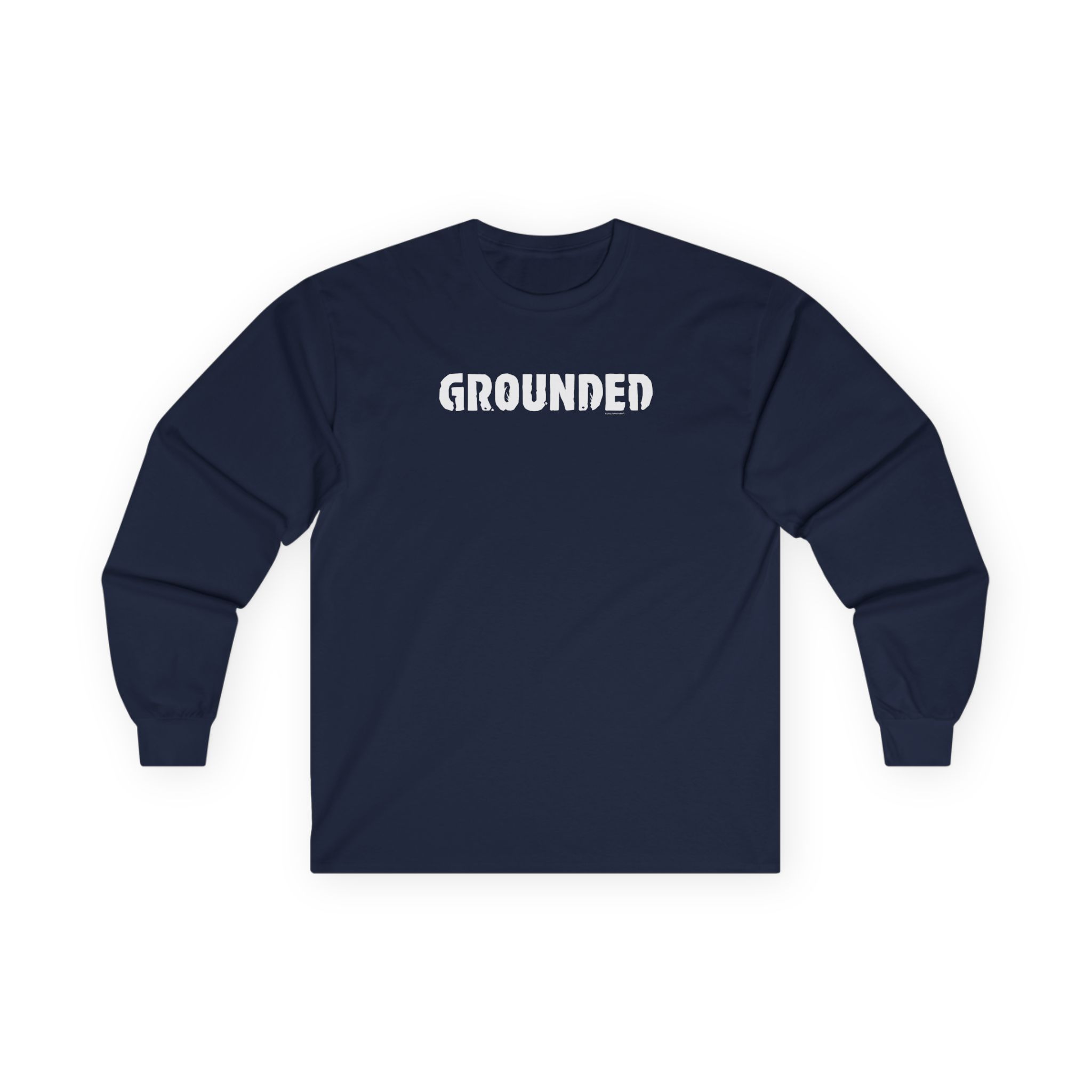 Grounded Logo Unisex Ultra Cotton Long Sleeve Tee