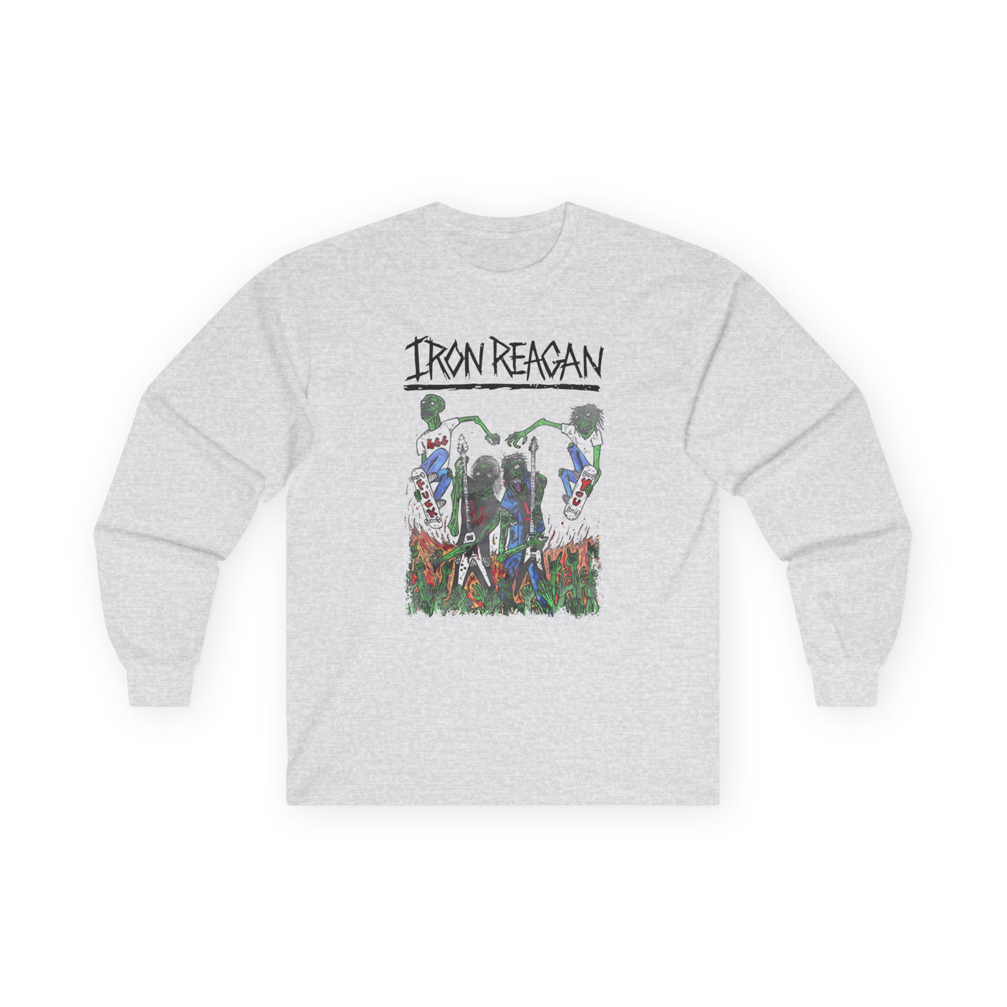 Iron Reagan Death Pit Unisex Ultra Cotton Long Sleeve Tee