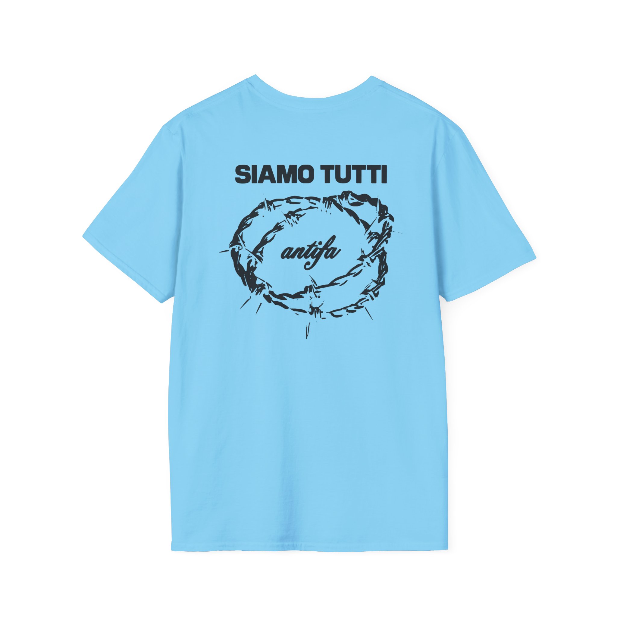 Disarstar Siamo Tutti Antifa Unisex Softstyle T-Shirt