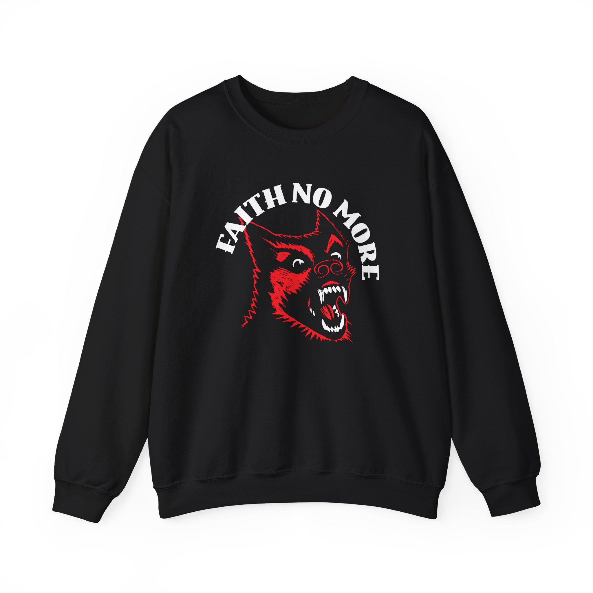 Faith No More Logo Dog 30th Anniversary Unisex Heavy Blendâ„¢ Crewneck Sweatshirt