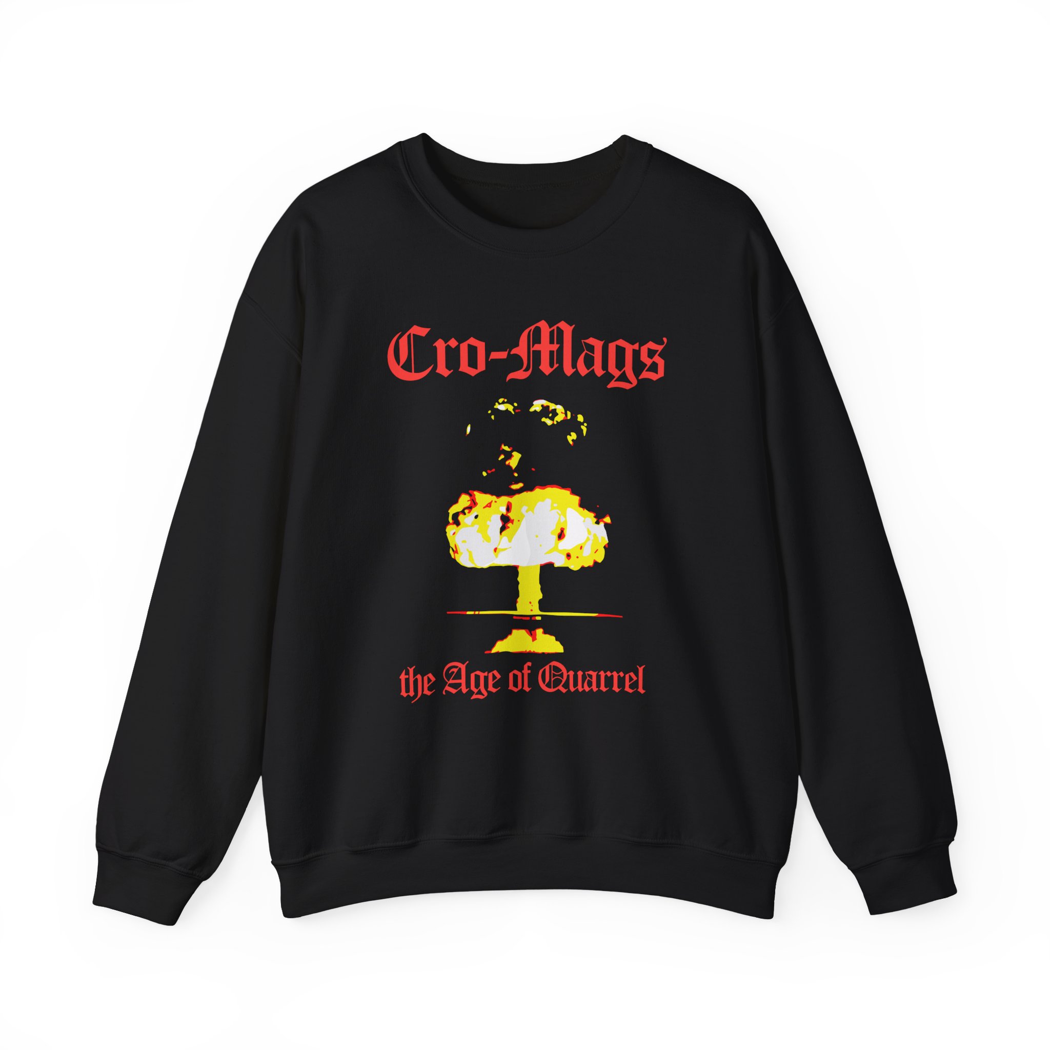 Cro-Mags AOQ Unisex Heavy Blendâ„¢ Crewneck Sweatshirt