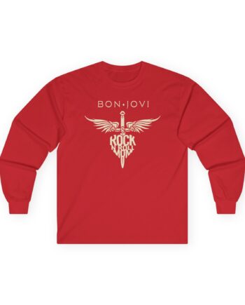 Bon Jovi Rock N' Roll Mom Unisex Ultra Cotton Long Sleeve Tee