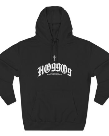 Ho99o9 Depths of the Darkness Three-Panel Fleece Hoodie