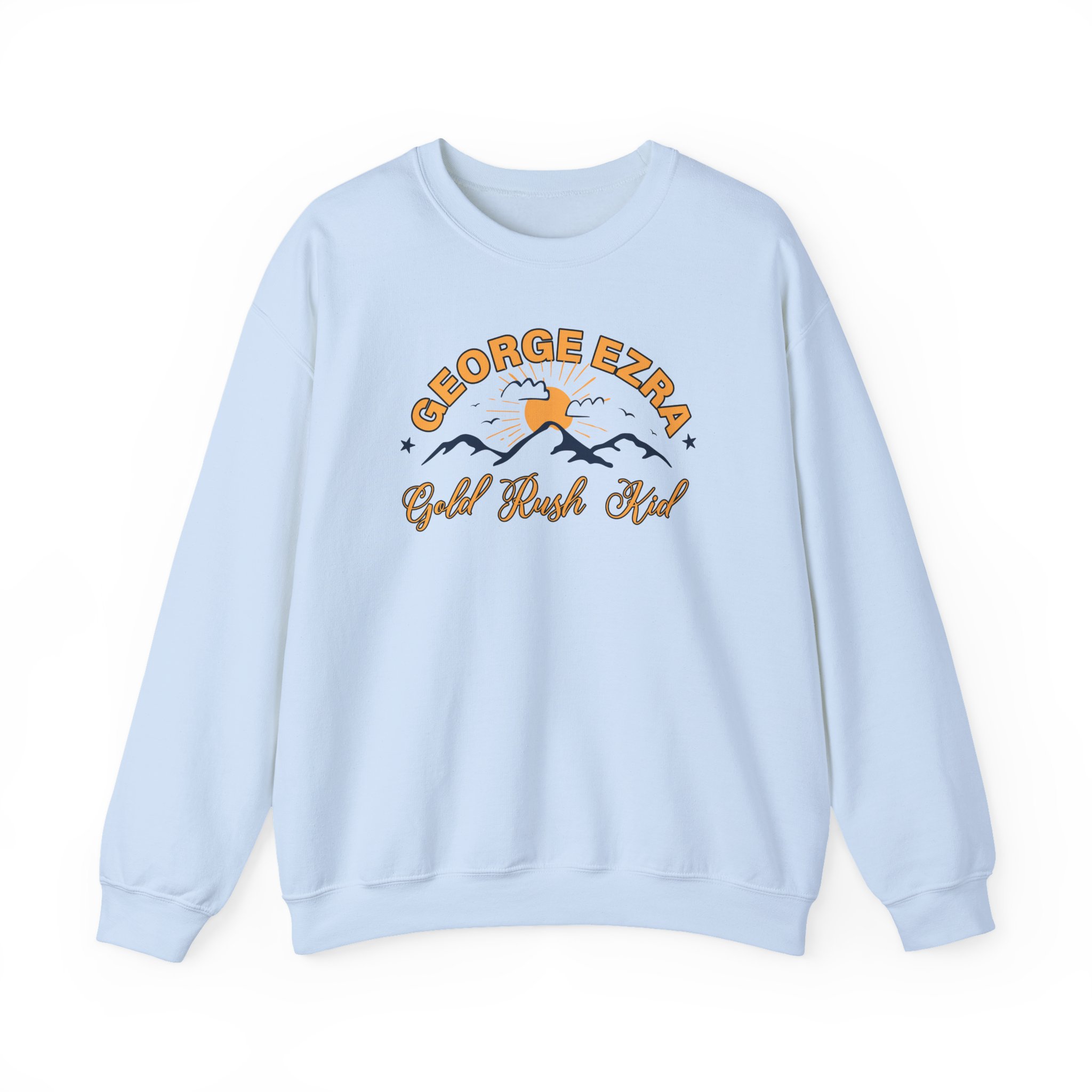 George Ezra Gold Rush Kid Mountains Unisex Heavy Blendâ„¢ Crewneck Sweatshirt