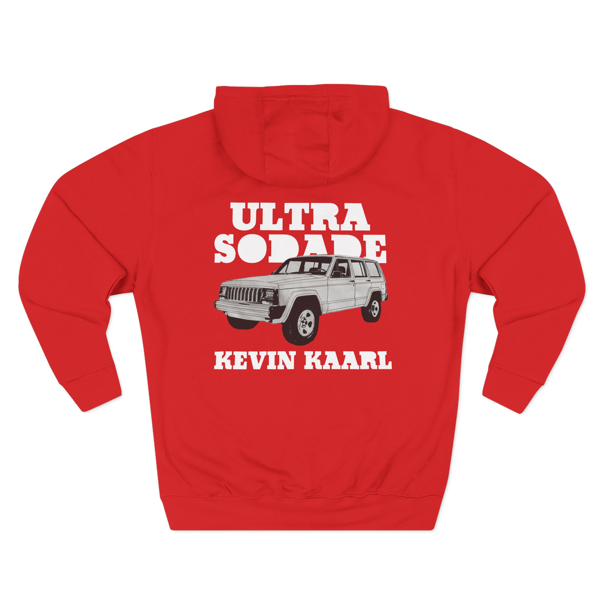 Kevin Kaarl Ultra Sodade Three-Panel Fleece Hoodie