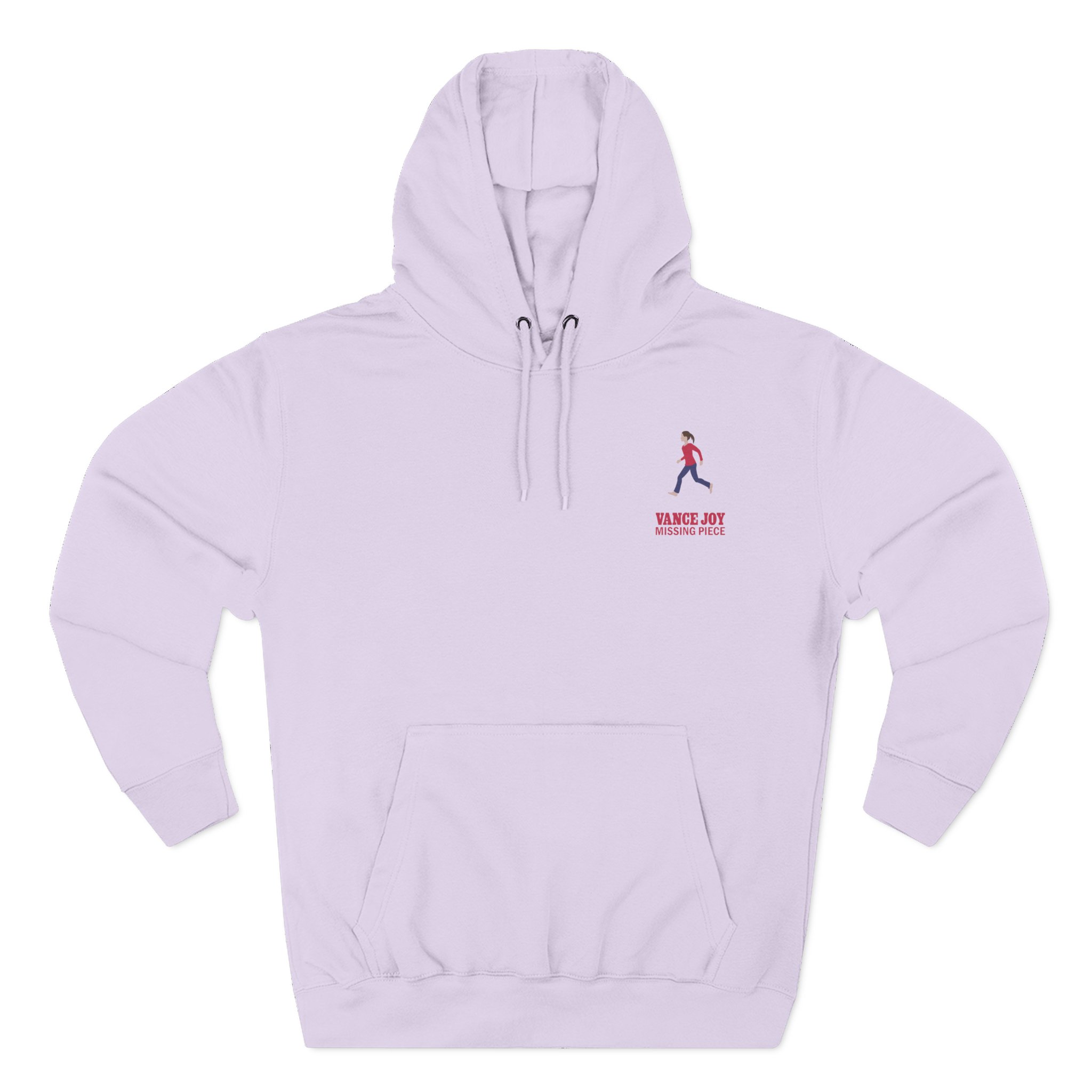 Vance Joy Running Girl Three-Panel Fleece Hoodie