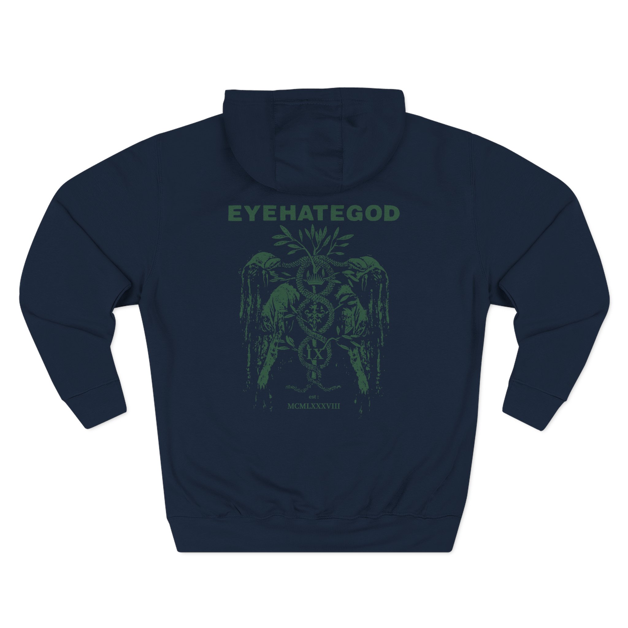 Eyehategod Anemic Robotic Three-Panel Fleece Hoodie