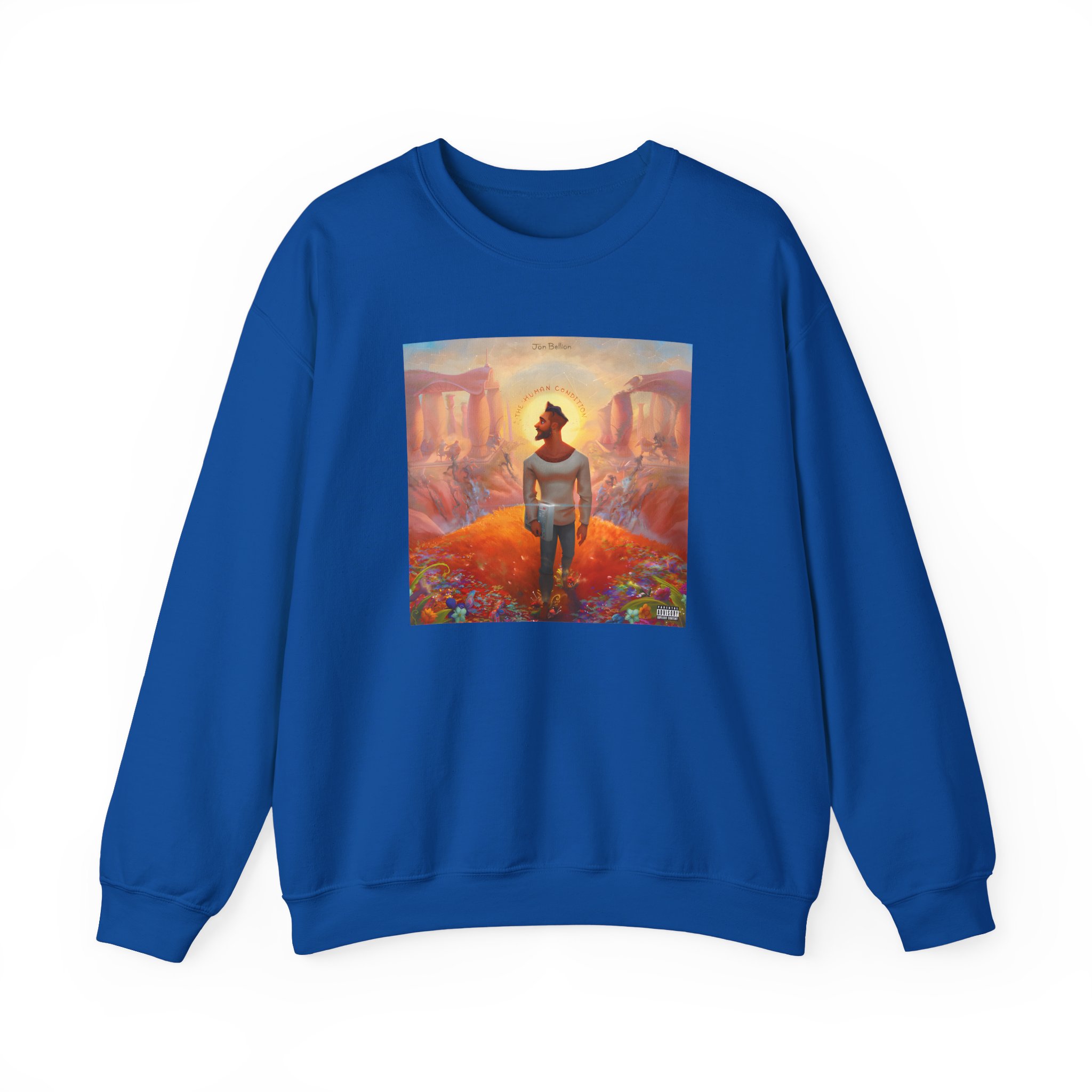 Jon Bellion the Human Condition Deluxe Unisex Heavy Blendâ„¢ Crewneck Sweatshirt