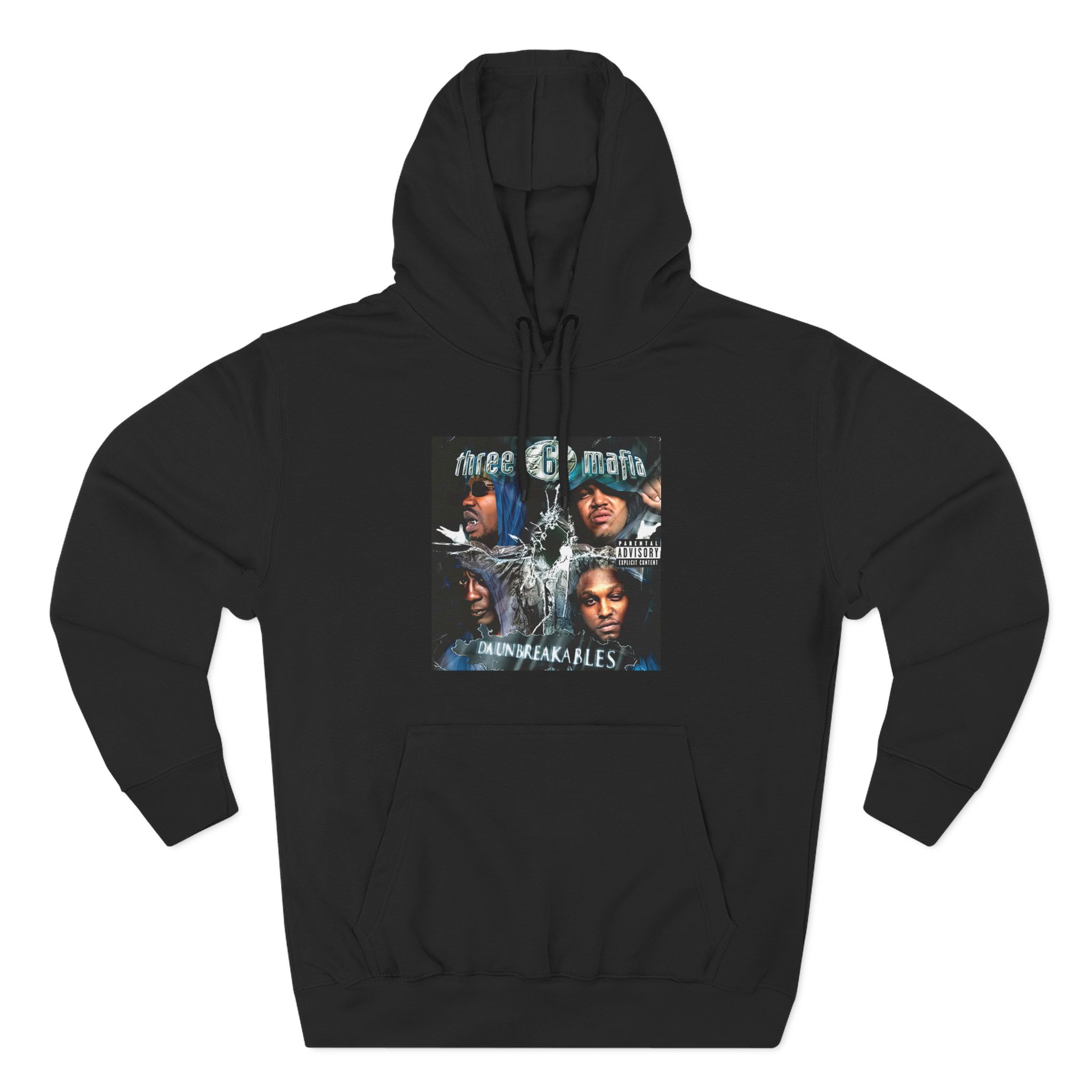 Three 6 Mafia Unbreakables Three-Panel Fleece Hoodie