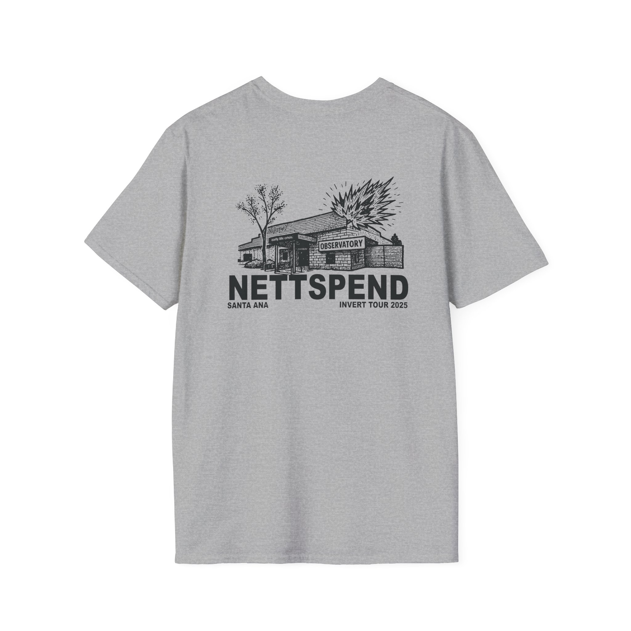 Nettspend Santa Ana Unisex Softstyle T-Shirt