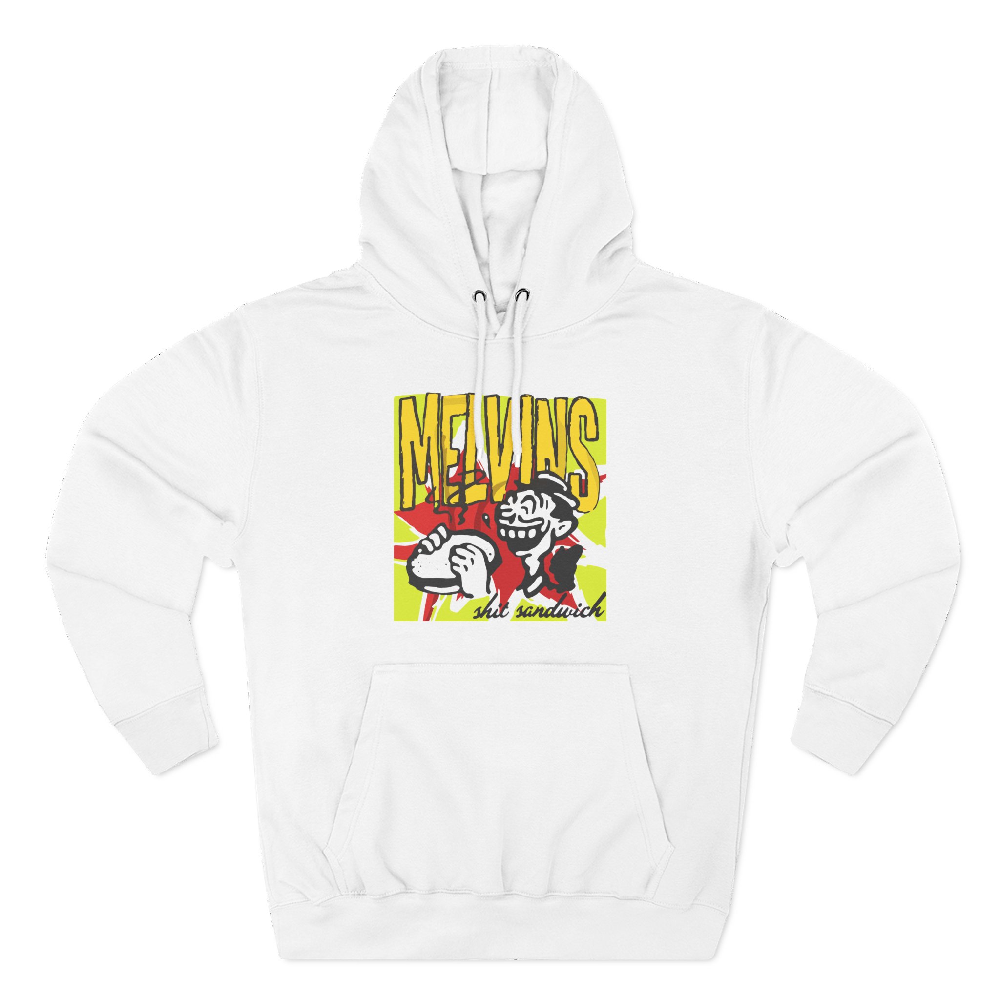 Melvins Sandwich Three-Panel Fleece Hoodie