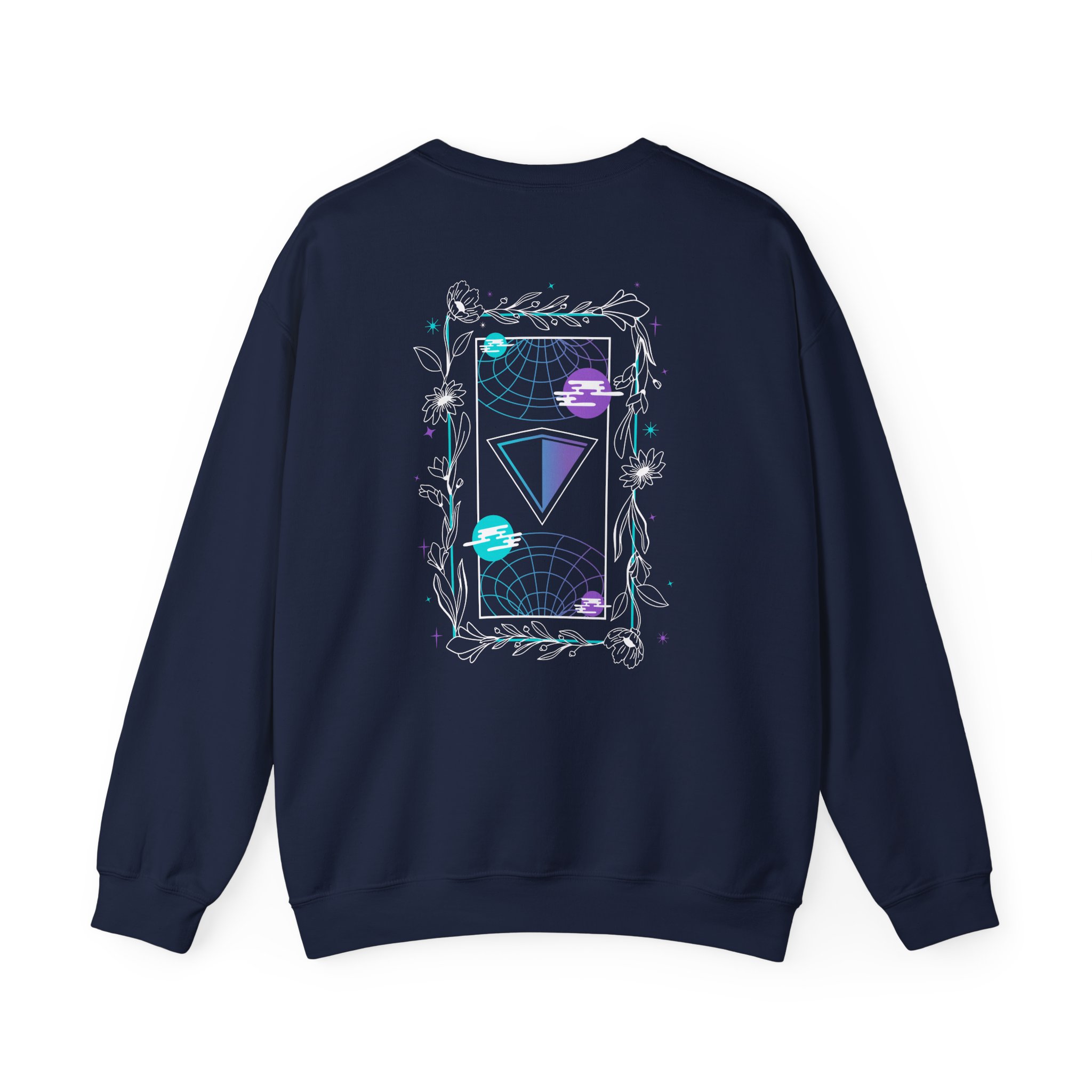 Inzo Astral Bloom Unisex Heavy Blendâ„¢ Crewneck Sweatshirt