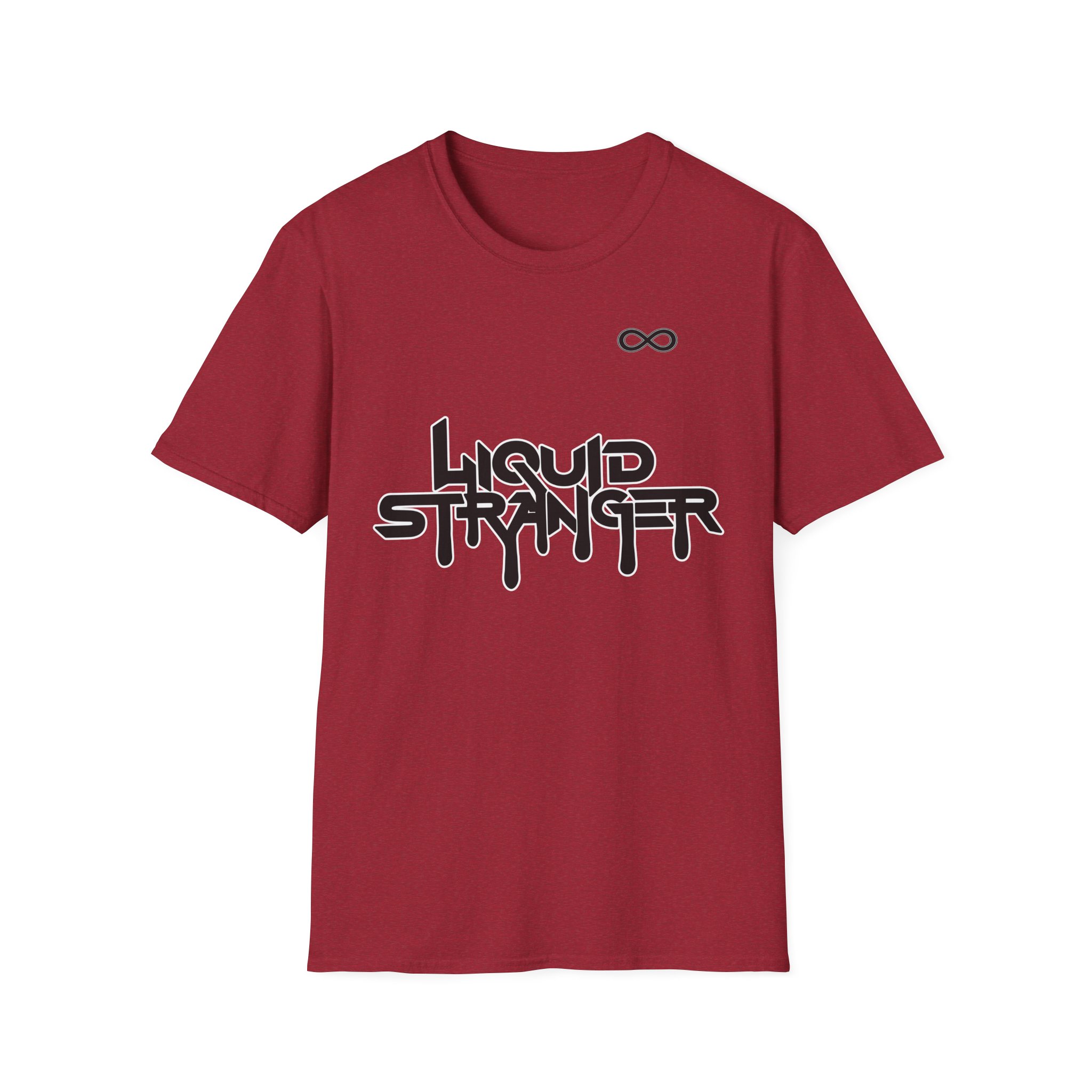 Liquid Stranger Geometric Unisex Softstyle T-Shirt