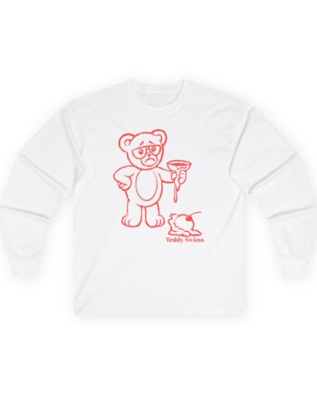 Teddy Swims Sad Teddy Ice Cream Unisex Ultra Cotton Long Sleeve Tee