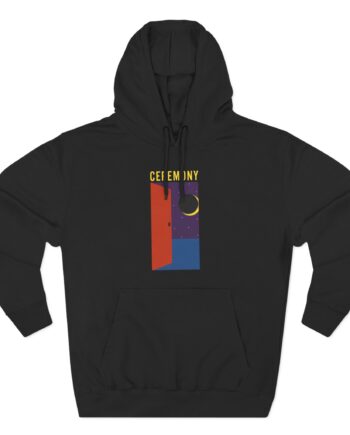 Ceremony in the Spirit World Now Three-Panel Fleece Hoodie
