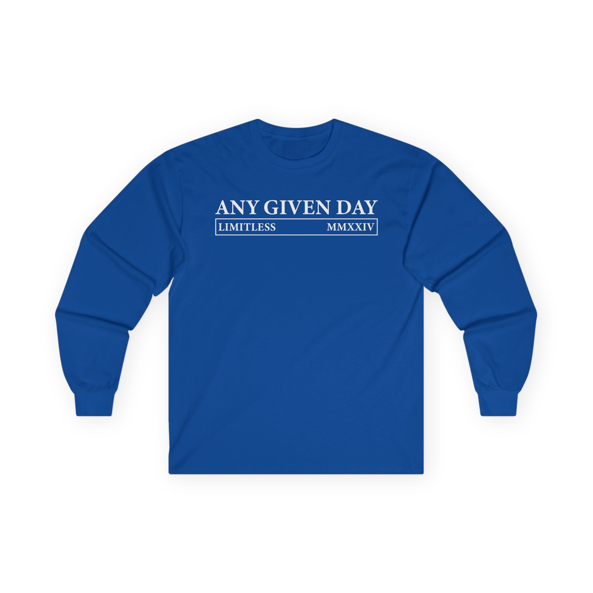 Any Given Day Limitless Unisex Ultra Cotton Long Sleeve Tee