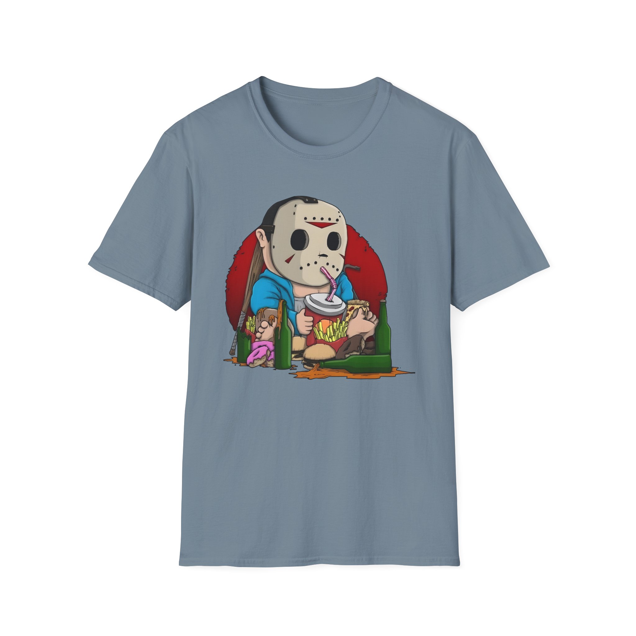 H2odelirious Cute Jason Voorhees Unisex Softstyle T-Shirt