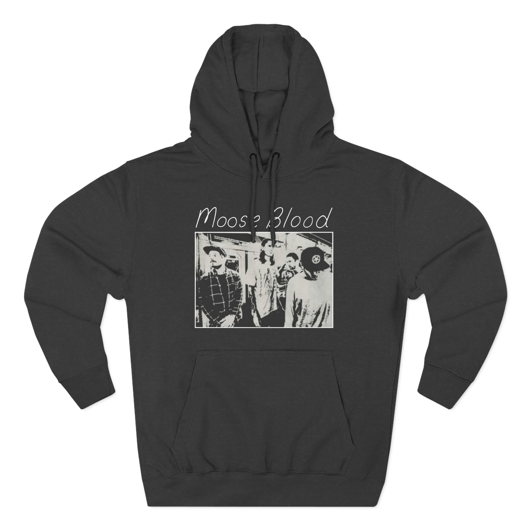 Moose Blood Subway Three-Panel Fleece Hoodie
