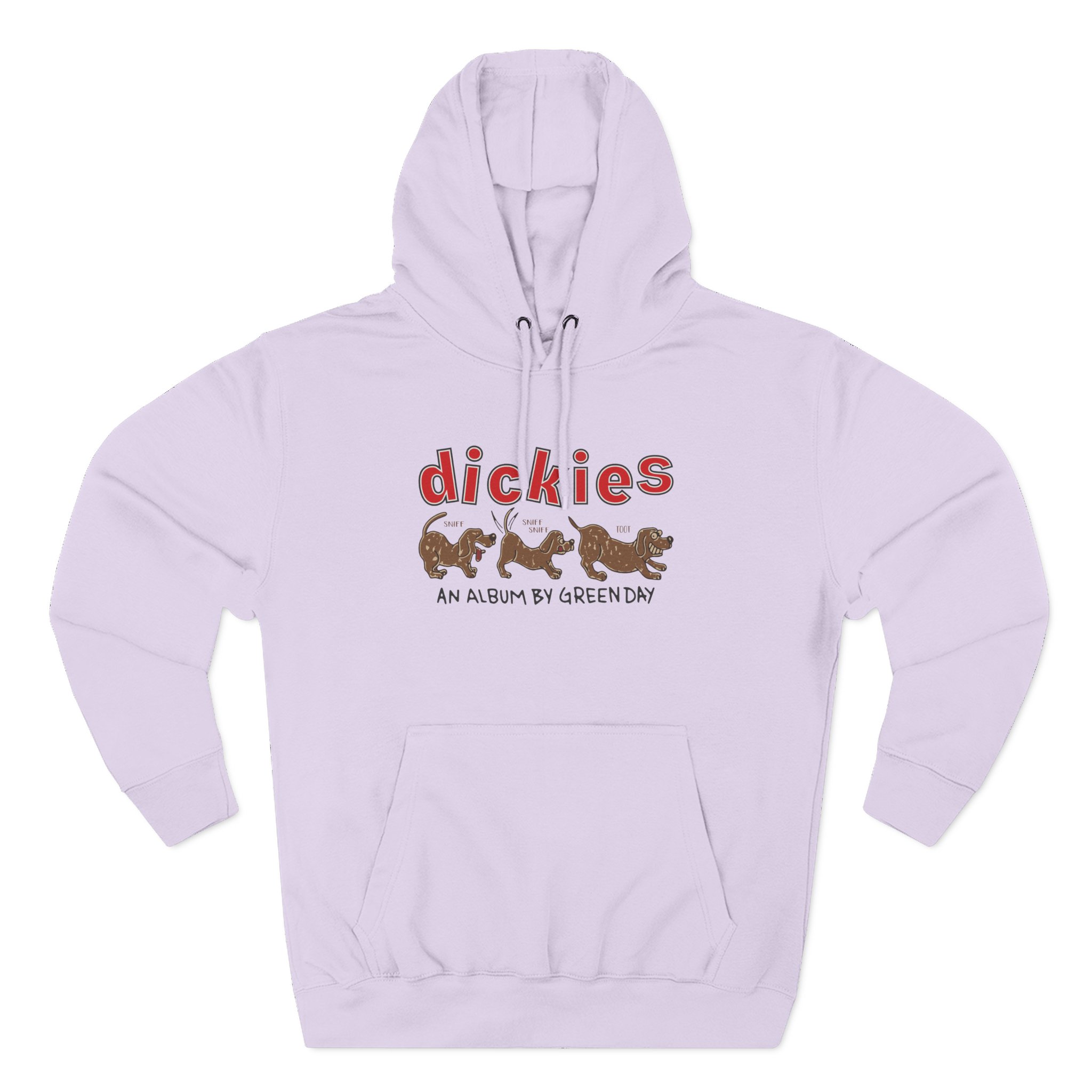 Green Day Dookie Dogs Three-Panel Fleece Hoodie