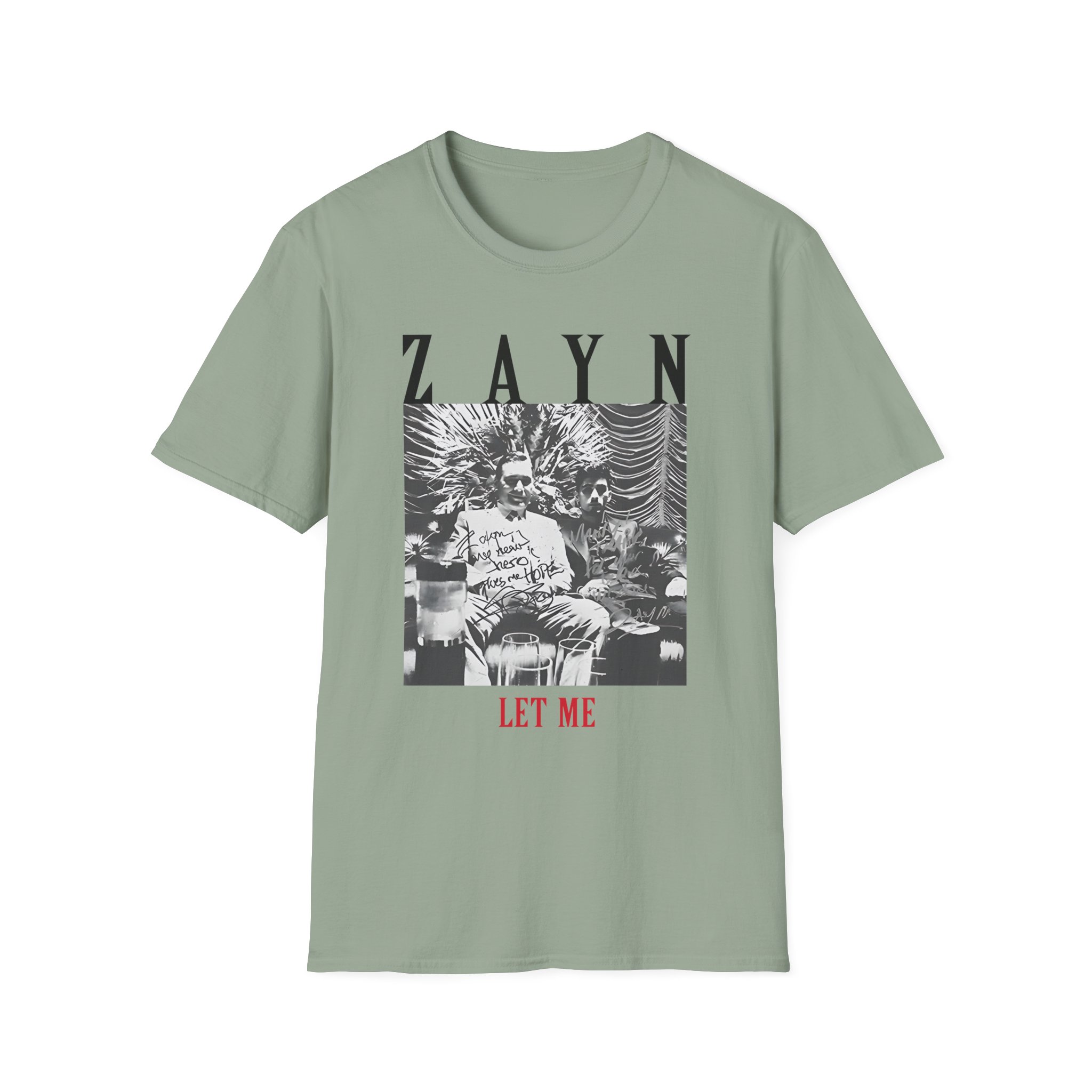 Zayn Malik Let Me Unisex Softstyle T-Shirt