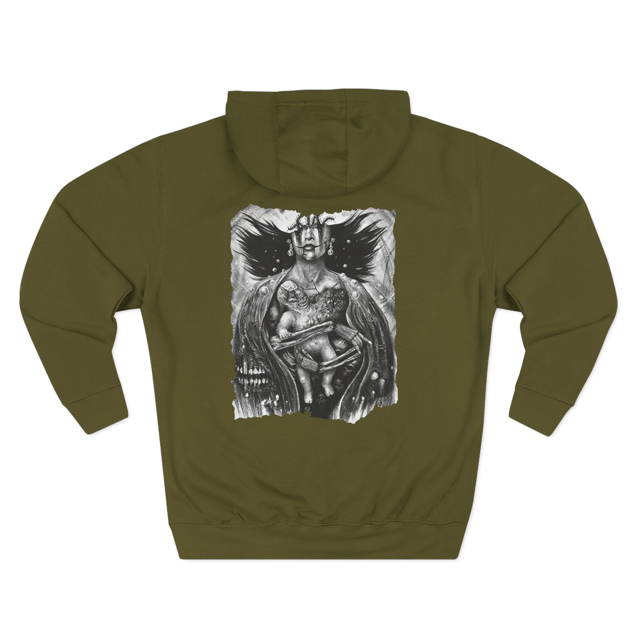 Avatar Band Barren Cloth Mother Three-Panel Fleece Hoodie
